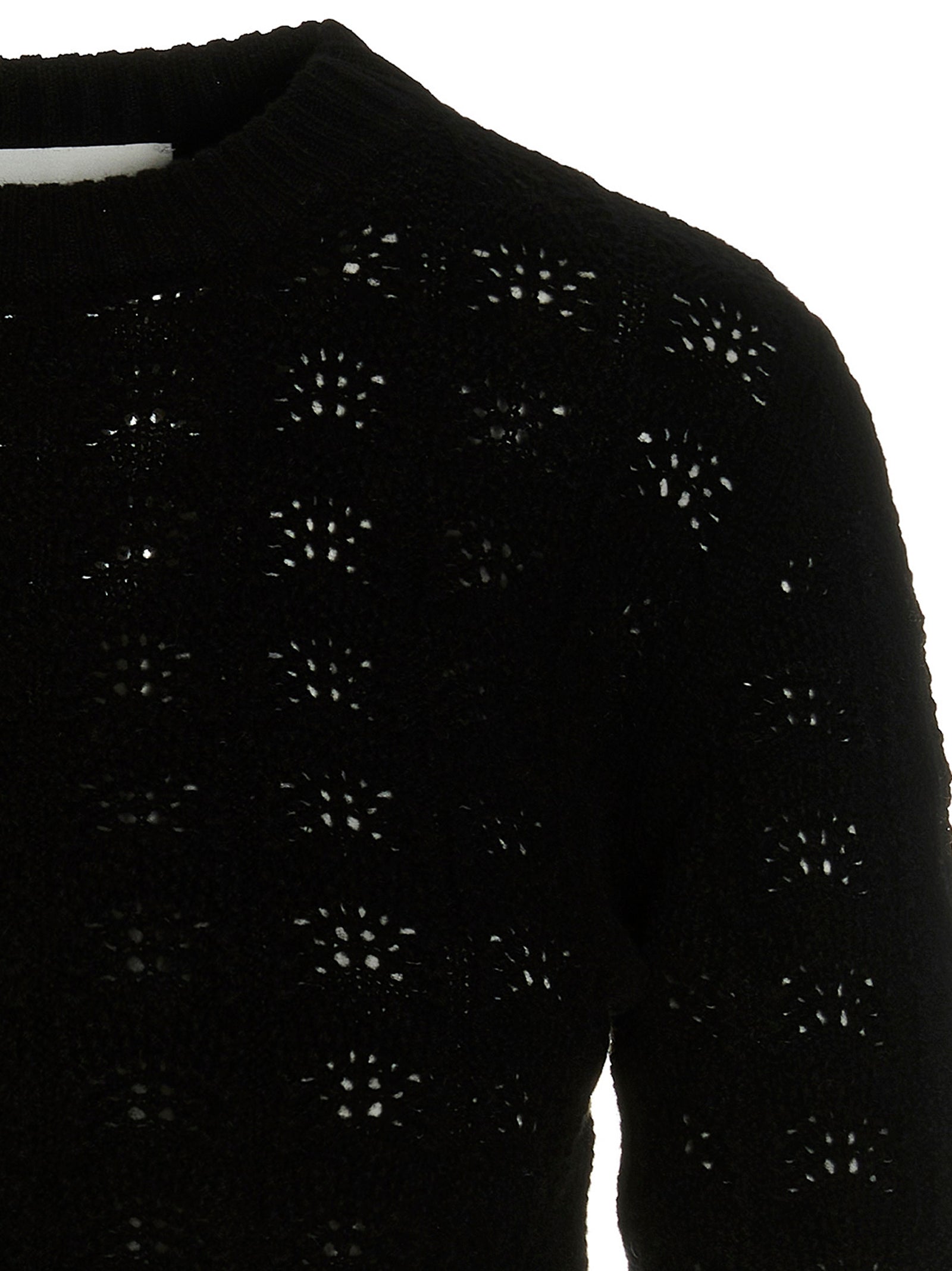 Cardigan by Sportmax for women in cashmere black features an impeccable silhouette, showcasing a sophisticated and detail for a truly impeccable finish.