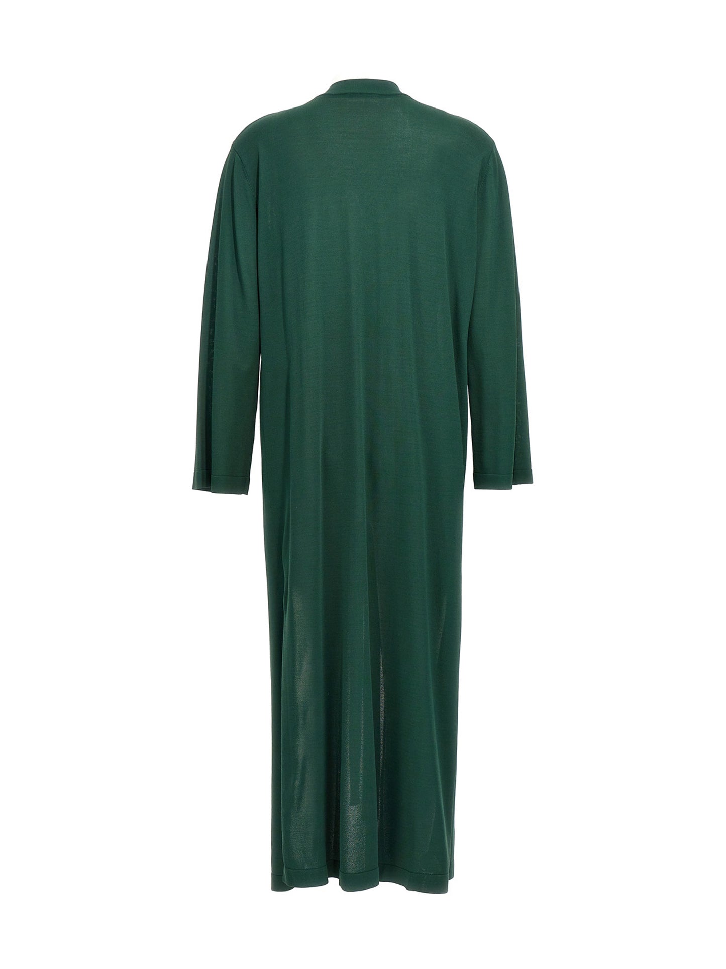 Cardigan by P.A.R.O.S.H. for women in polyamide viscose bicolour & green features a dramatic silhouette, showcasing a sophisticated and dramatic detail for a timeless, premium look.