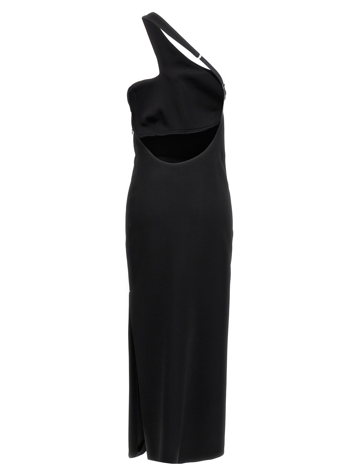 Skirt by Sportmax for women in stretch viscose black features an tailored silhouette, artfully capturing the essence of Women's Stretch Viscose Long Skirt in a sophisticated long.