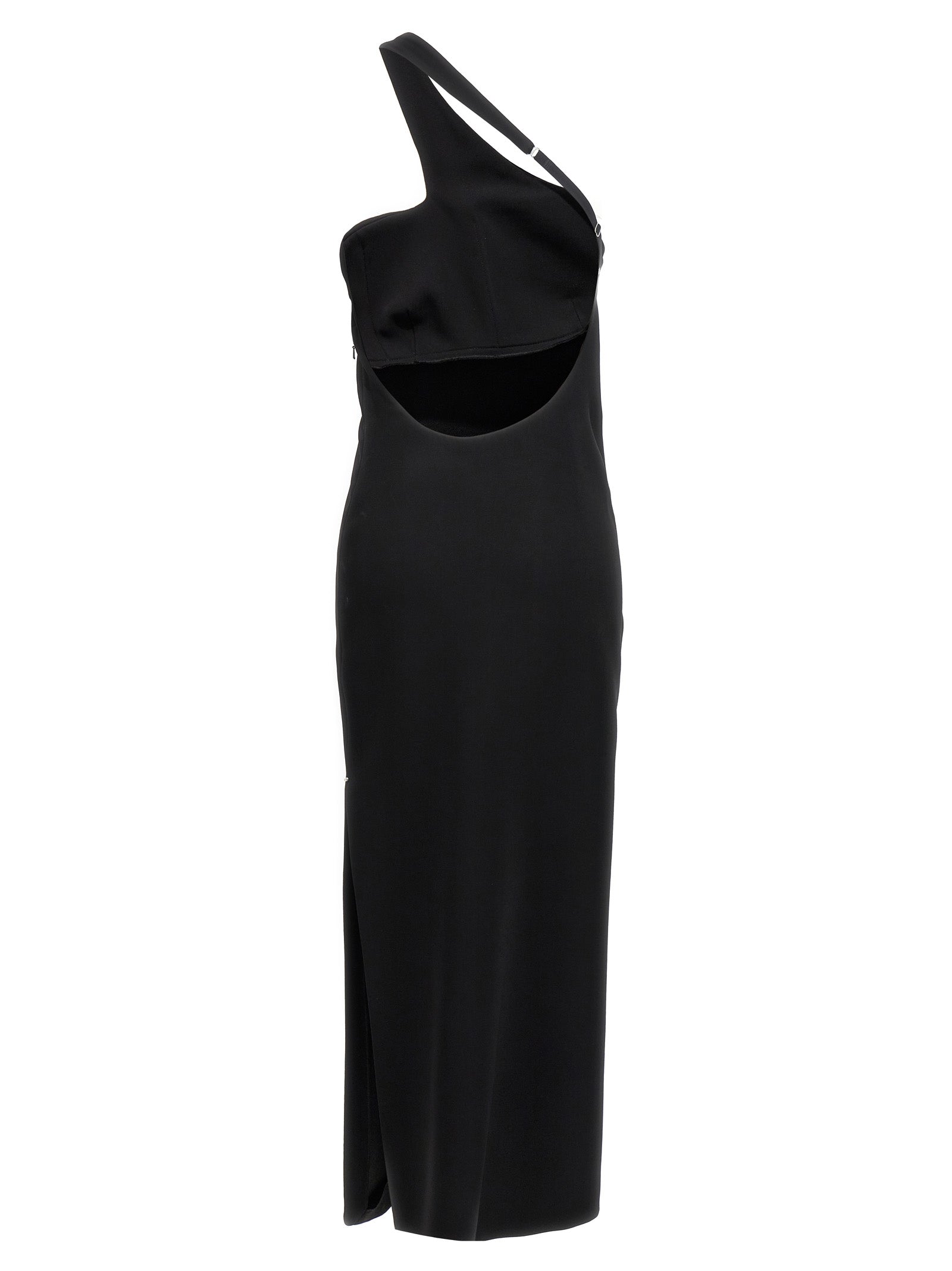 Skirt by Sportmax for women in stretch viscose black features an tailored silhouette, artfully capturing the essence of Women's Stretch Viscose Long Skirt in a sophisticated long.