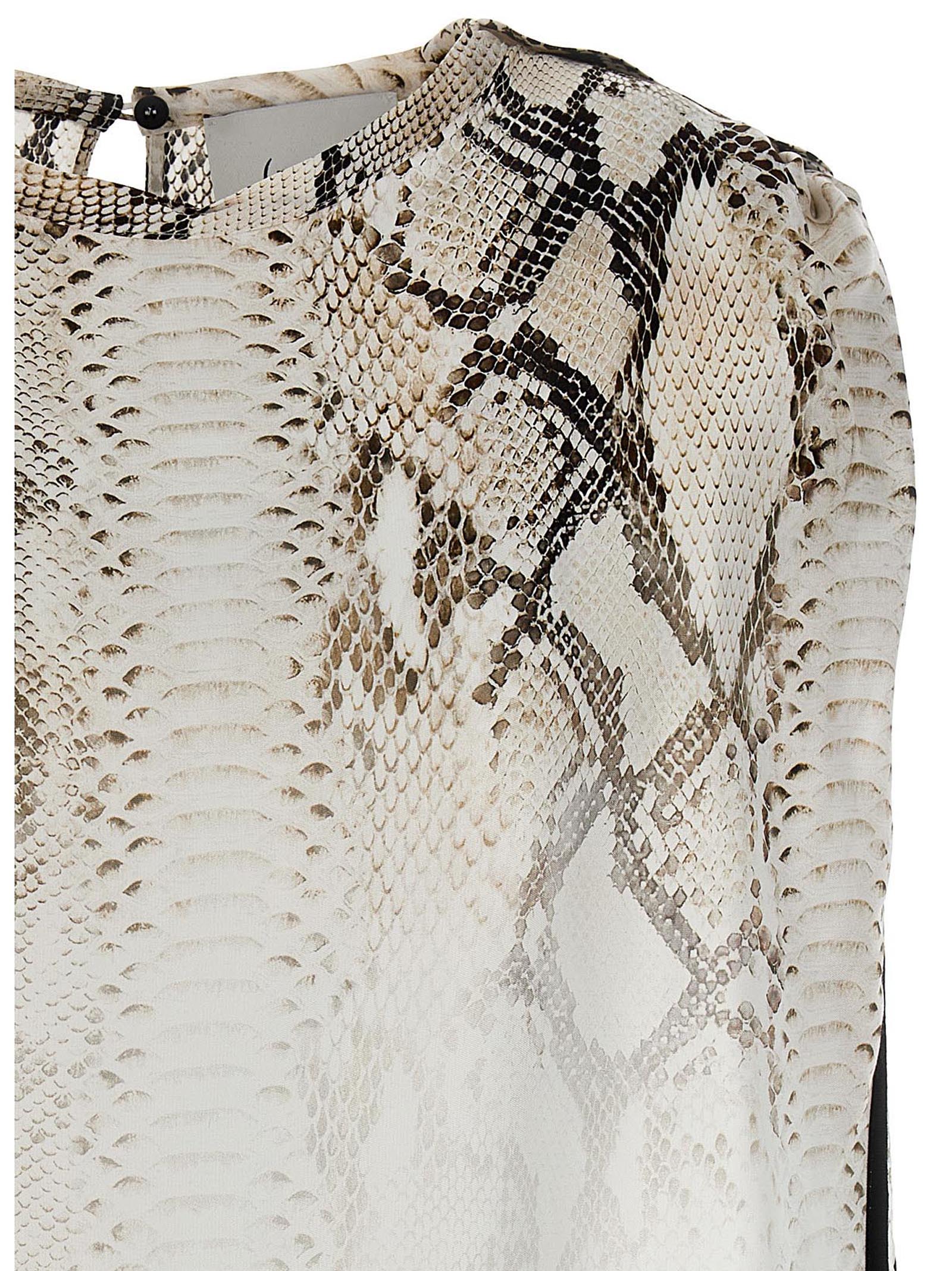 Blouse by NUDE for women in viscose multicolor, nude, patterned & print presents a discerning silhouette, showcasing a sophisticated and for a truly discerning finish.