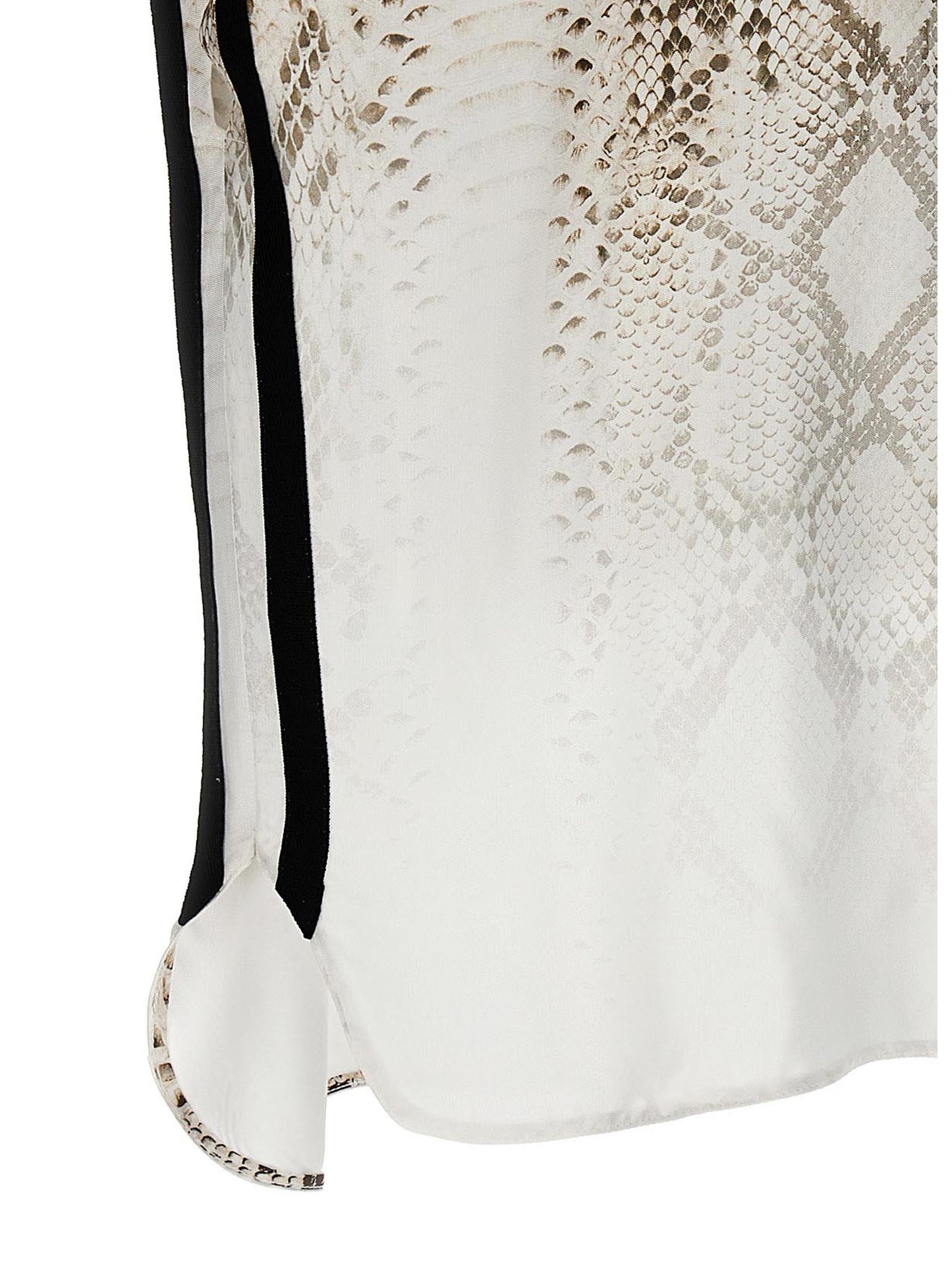 Blouse by NUDE for women in viscose multicolor, nude, patterned & print features an architectural silhouette with a refined and elegant for a architectural look.