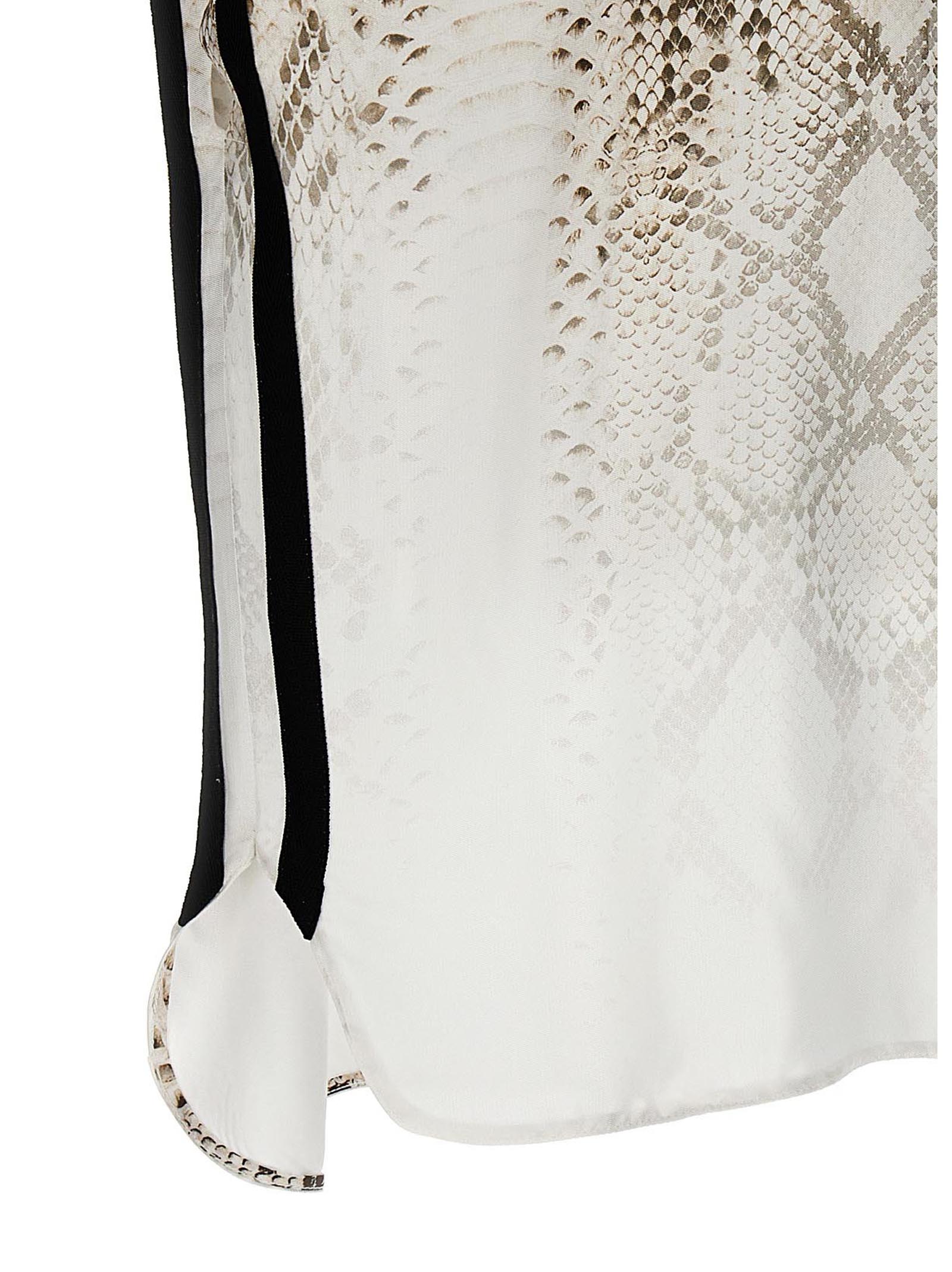 Blouse by NUDE for women in viscose multicolor, nude, patterned & print features an architectural silhouette with a refined and elegant for a architectural look.