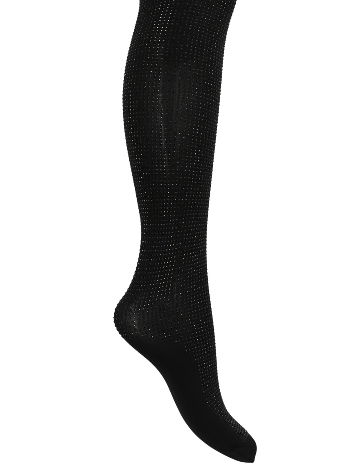 Hosiery by Wolford for women in polyamide 7 sequins black showcases a discreet silhouette, expertly designed as Women's Polyamide 7 Sequins Hosiery with a discreet finish for a sophisticated look.