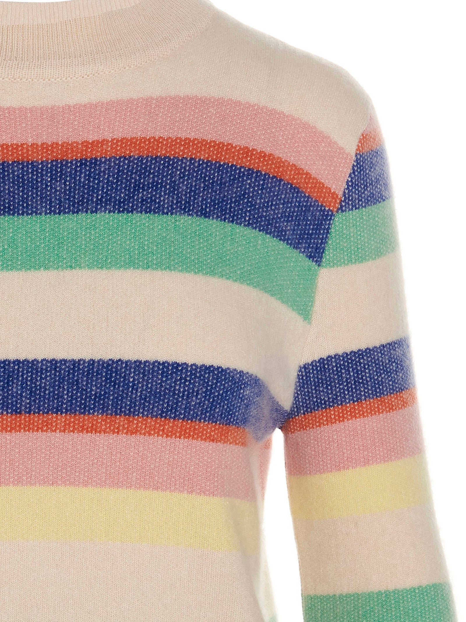 Cardigan by MIXIK for women in cashmere multicolor features an impeccable silhouette, showcasing a sophisticated and detail for a truly impeccable finish.