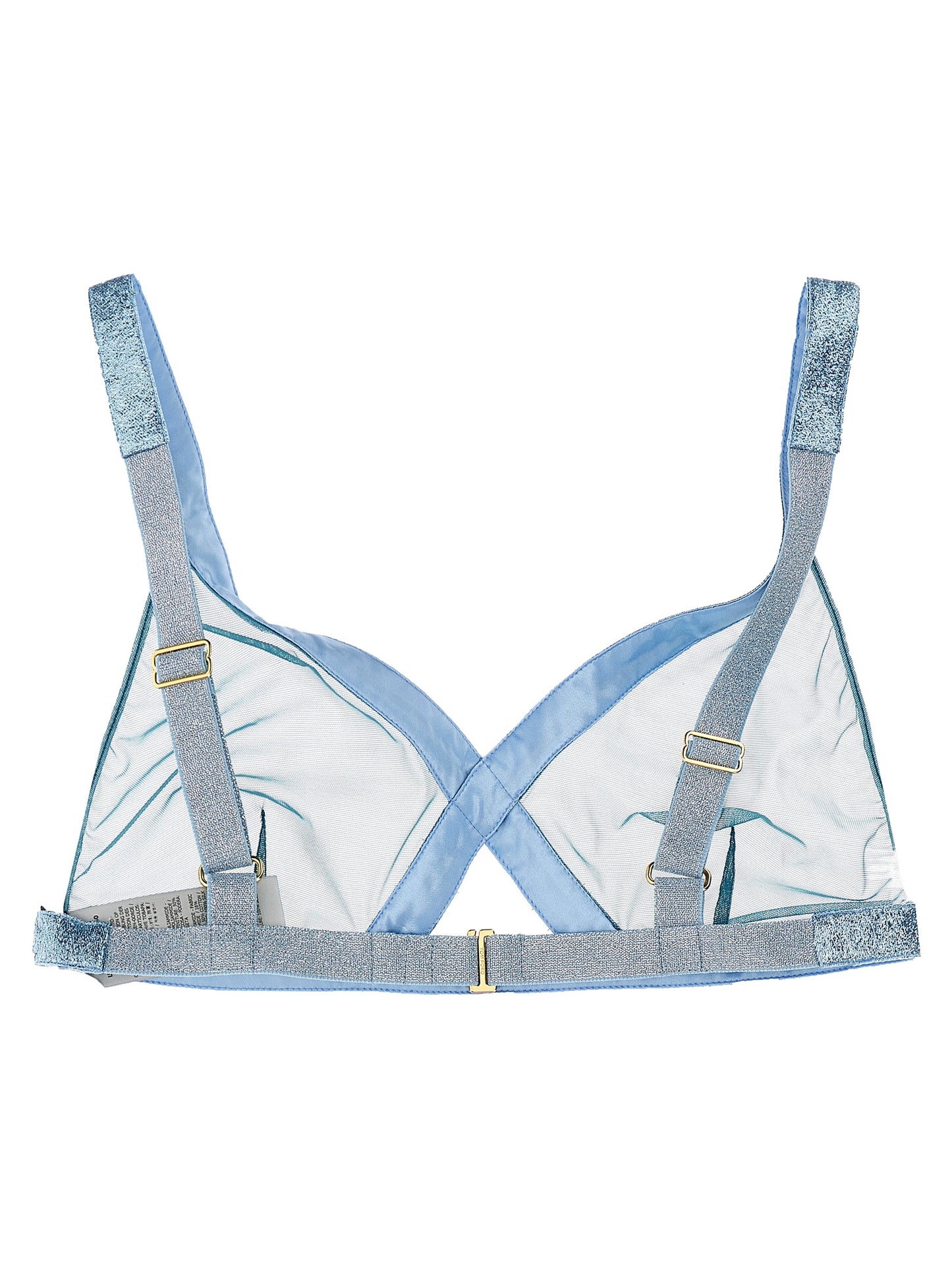 Bra by Tom Ford for women in polyamide light-blue features a sultry design from the Women's Polyamide Bra collection, offering a sultry fit and sophisticated support for an elegant silhouette.