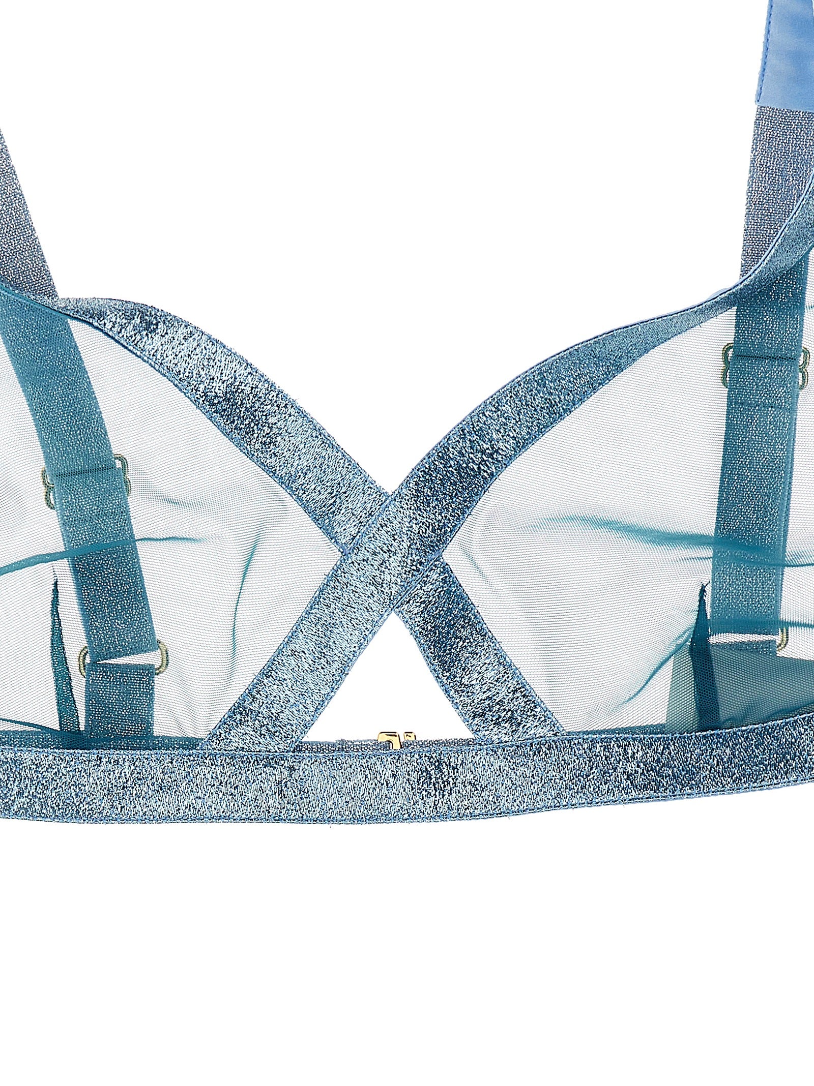 Bra by Tom Ford for women in polyamide and light-blue showcases a cute silhouette, artfully capturing the essence of Women's Polyamide Bra with its cute design and meticulous finish.