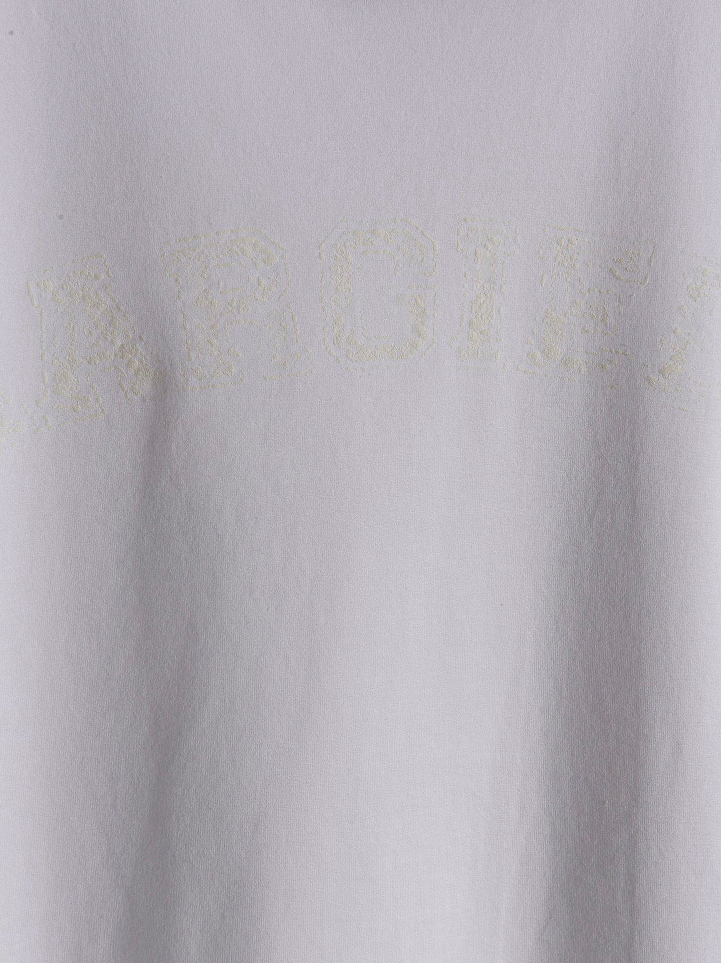 T-Shirt by Maison Margiela for women in cotton white & print features an edgy silhouette, meticulously detailed with a sophisticated and for a truly edgy finish.