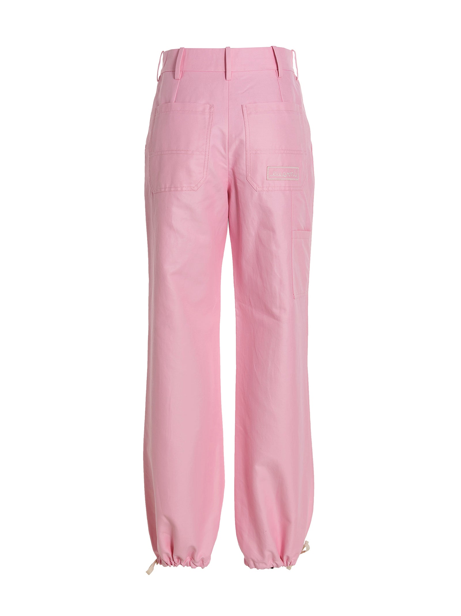 Casual Pants by Marni for women in polyamide linen & cotton multicolor & pink features a polished silhouette with a polished , reaching a polished long and finished with a polished .