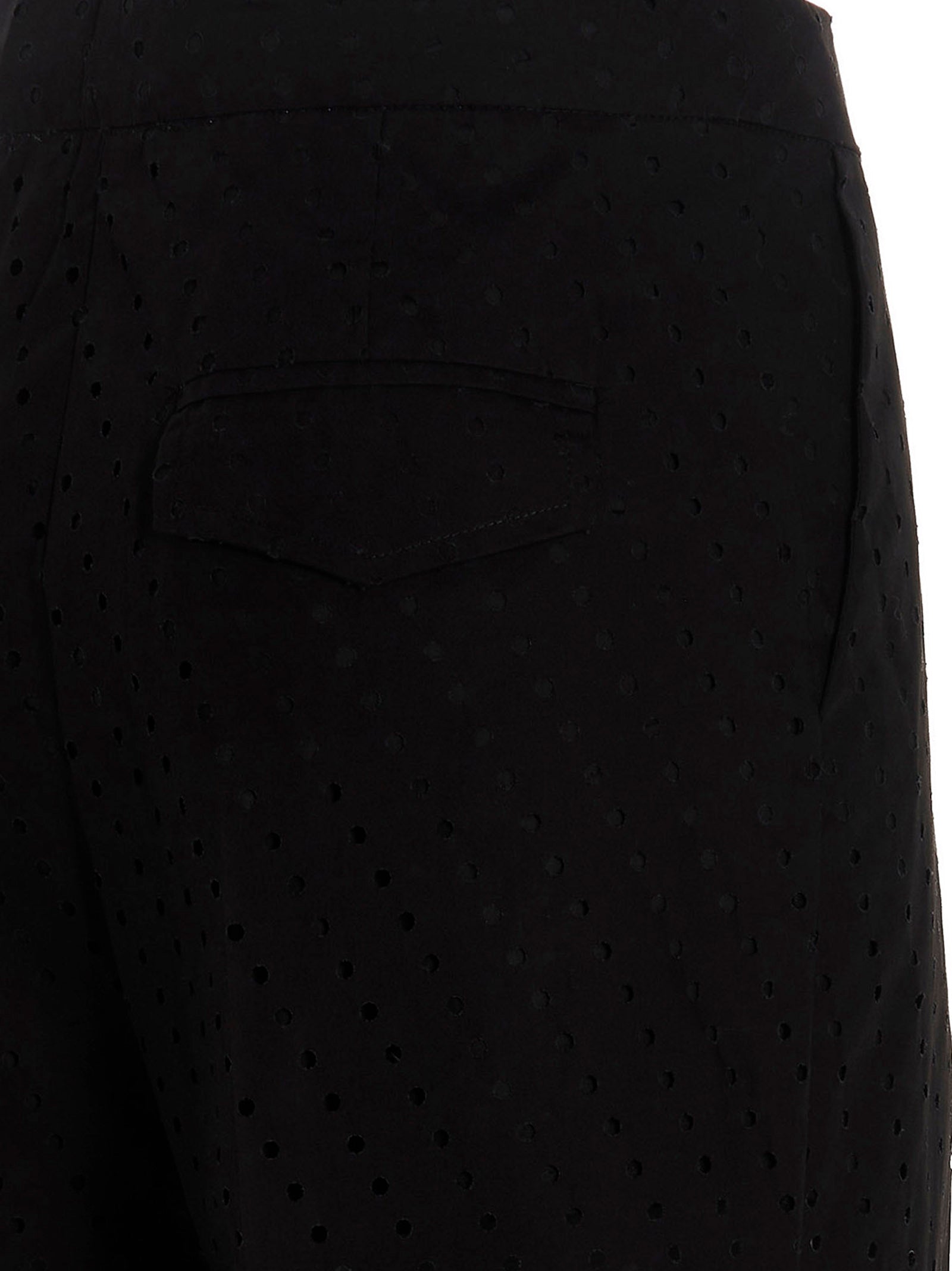 Jeans by NUDE for women in cotton black & nude features an sartorial and long with a cut for a sartorial finish.