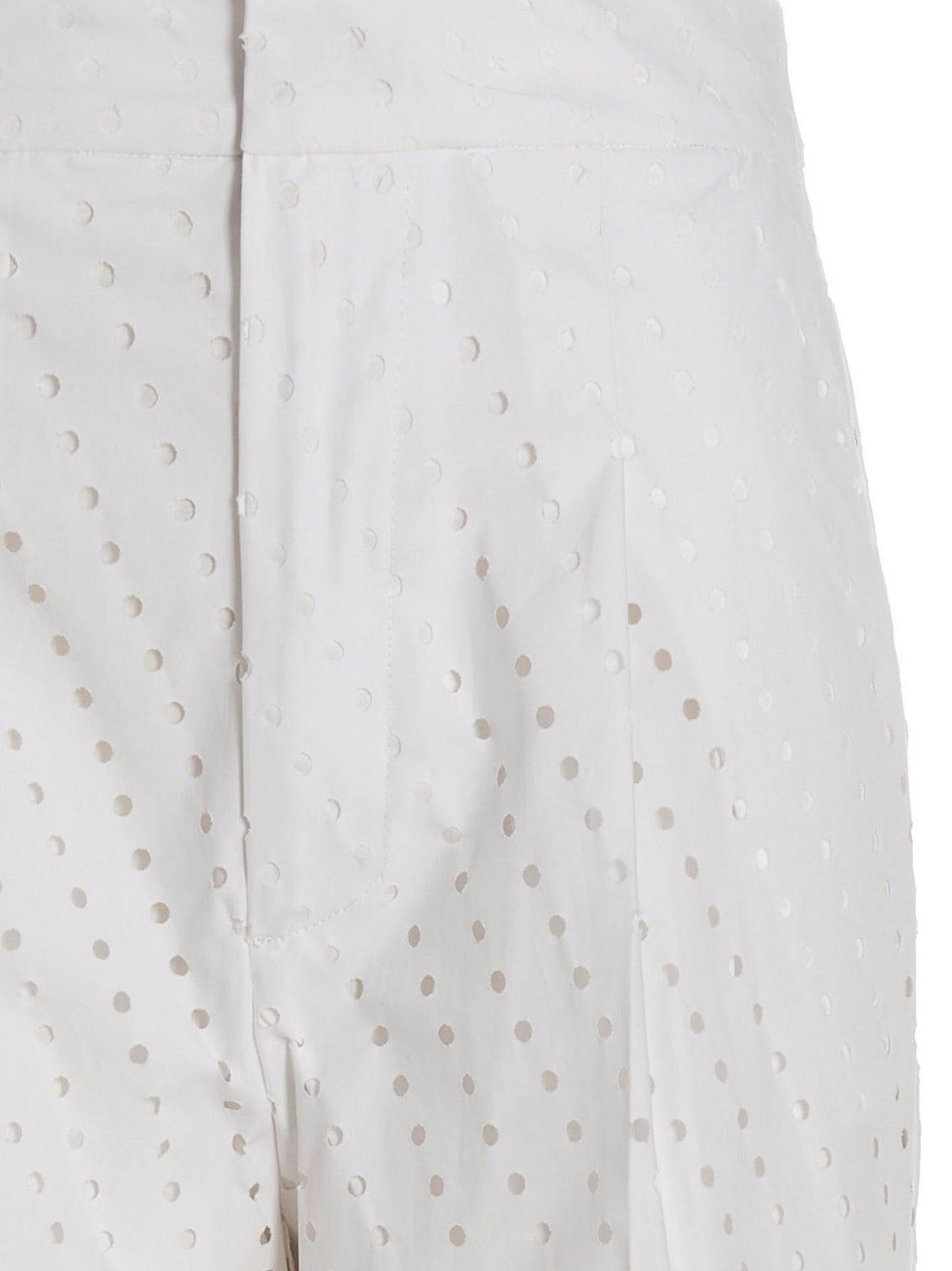 Jeans by NUDE for women in denim cotton nude & white presents a tailored silhouette, showcasing a tailored straight-leg and long cut with a refined high rise for a truly tailored aesthetic.