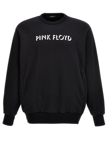 Sweatshirt by Undercover for men in cotton bicolour, black, pink, white & print features an exquisite silhouette, showcasing long-sleeve and details for a exquisite look.