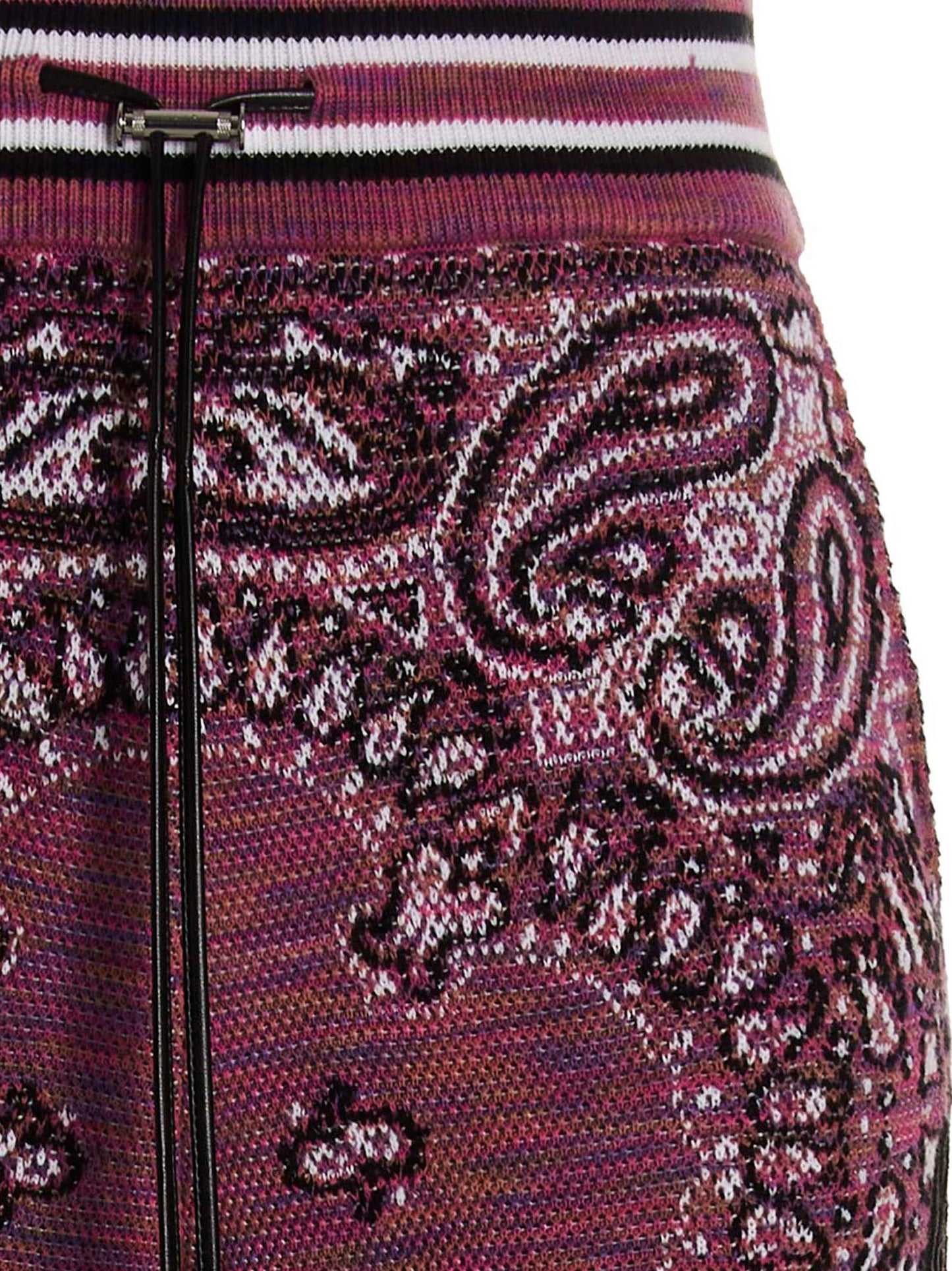 Joggers by Amiri for women in cotton purple & patterned features a refined silhouette with a refined , defined by a and a refined long for a refined finish.