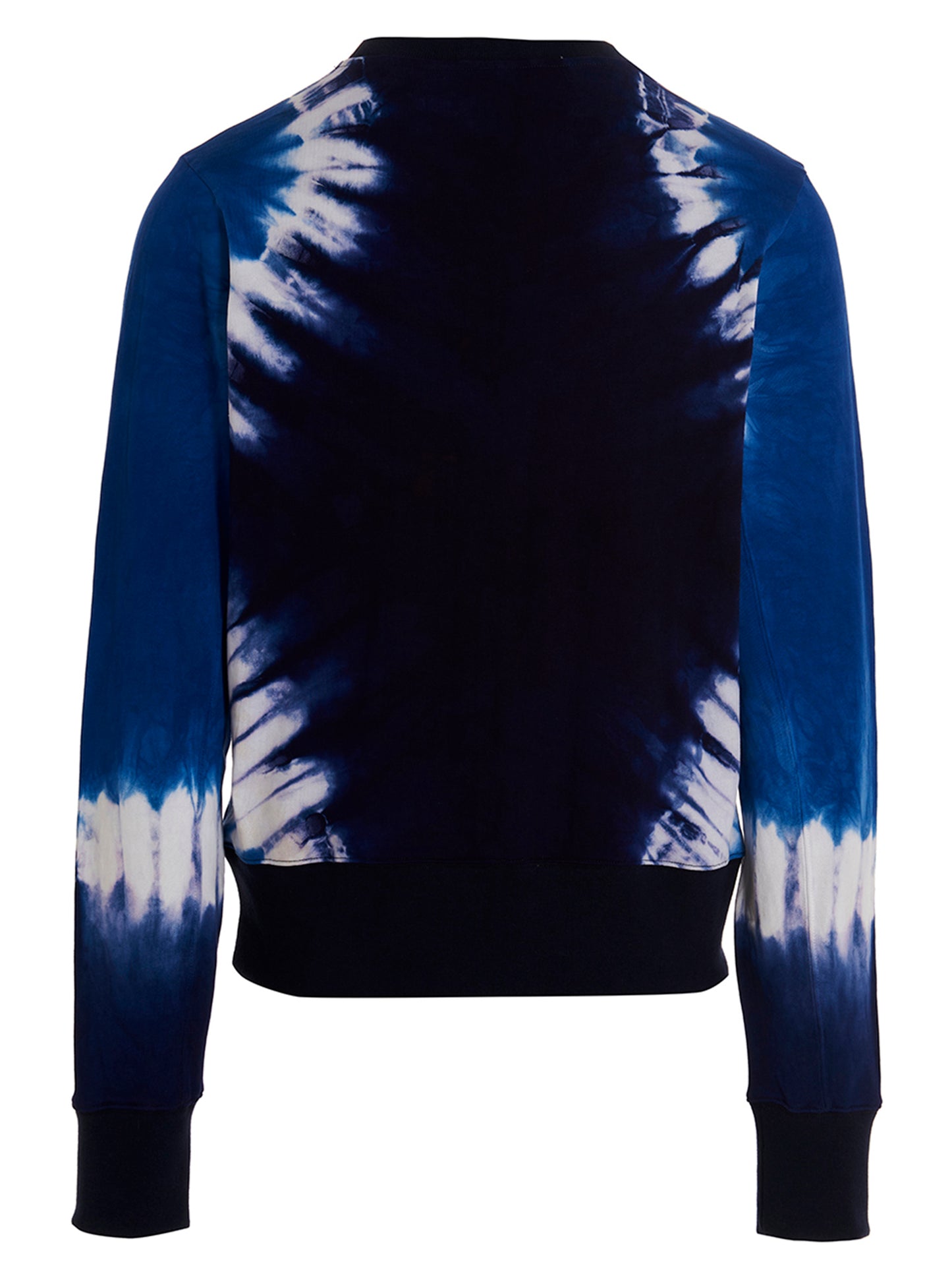 Sweatshirt by WALES BONNER for men in cotton blue & tie-dye features an magnificent silhouette, showcasing a sophisticated and detail for a truly magnificent finish.