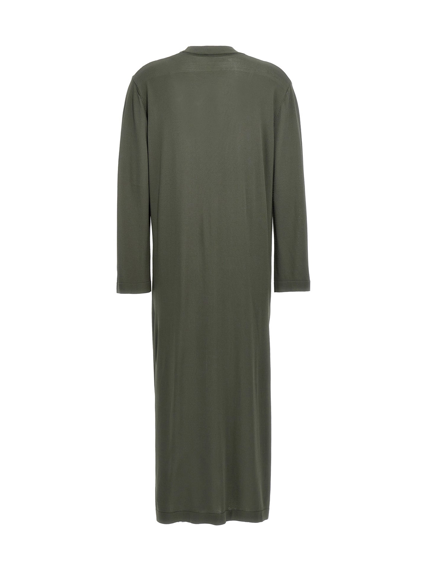 Cardigan by P.A.R.O.S.H. for women in polyamide viscose bicolour & green showcases a luxurious silhouette, meticulously detailed with a sophisticated and for a refined finish.