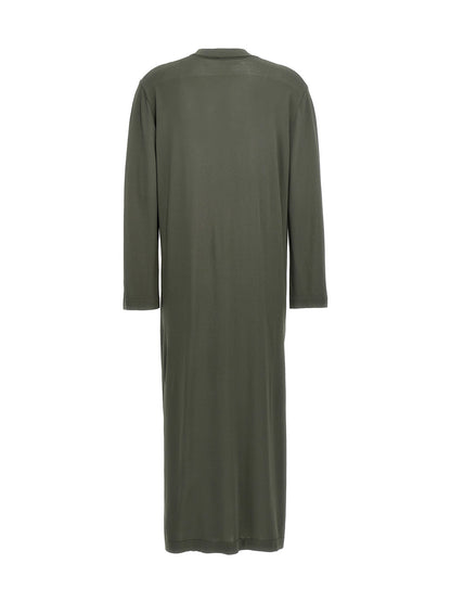 Cardigan by P.A.R.O.S.H. for women in polyamide viscose bicolour & green showcases a luxurious silhouette, meticulously detailed with a sophisticated and for a refined finish.