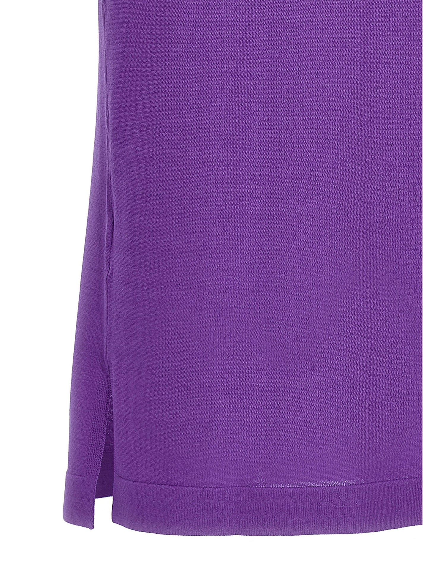 T-Shirt by P.A.R.O.S.H. for women in polyamide viscose purple features a plush silhouette, showcasing a sophisticated and for a truly plush finish.