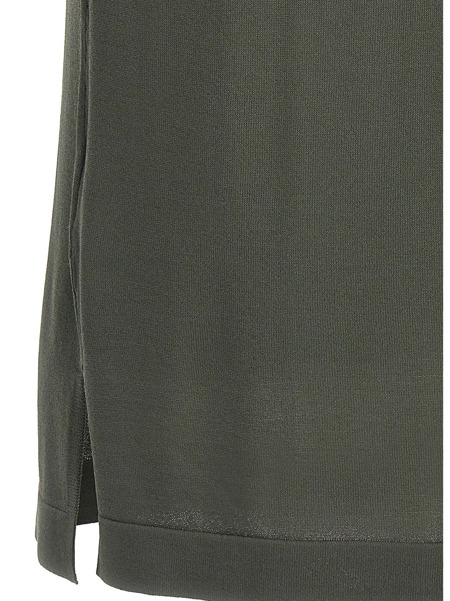 T-Shirt by P.A.R.O.S.H. for women in polyamide viscose bicolour & green showcases a unassuming silhouette, artfully detailed with a refined and unassuming for a sophisticated, contemporary look.