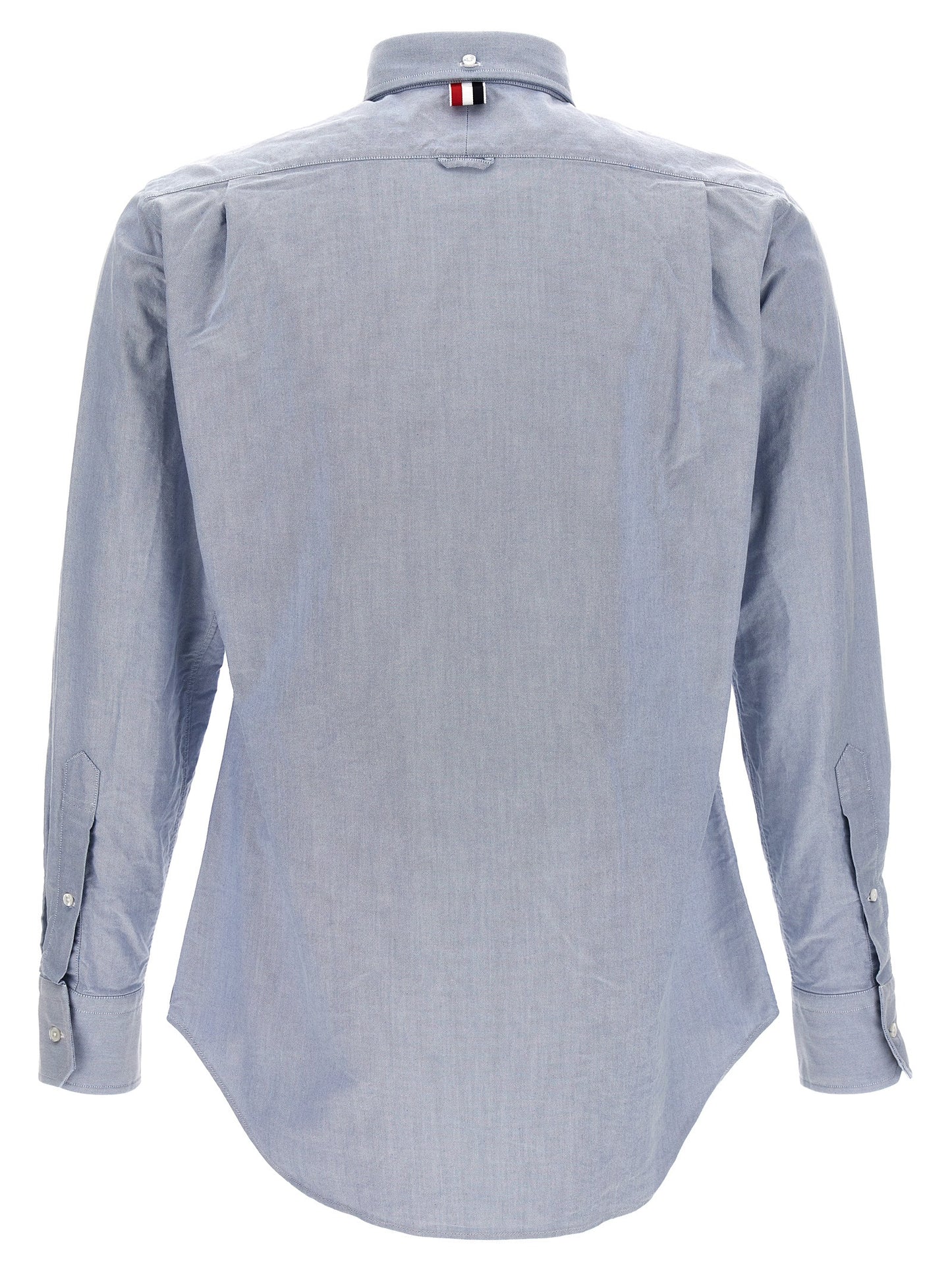 Thom Browne Blue Cotton Blouse
