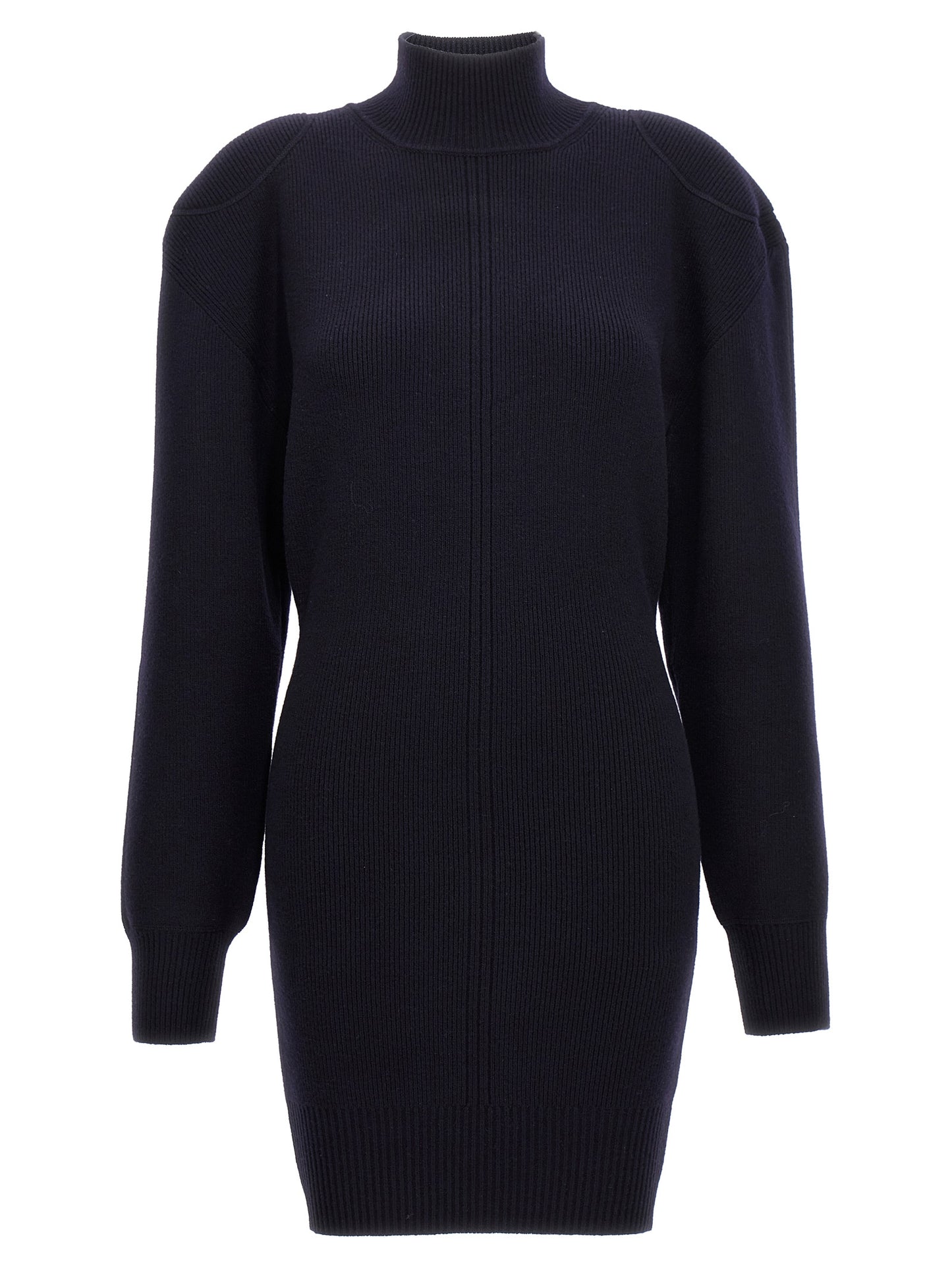 Skirt by Stella McCartney for women in polyamide wool blue showcases a dramatic silhouette, artfully capturing the essence of the Women's Polyamide Wool Midi Skirt in a dramatic midi cut for a refined look.