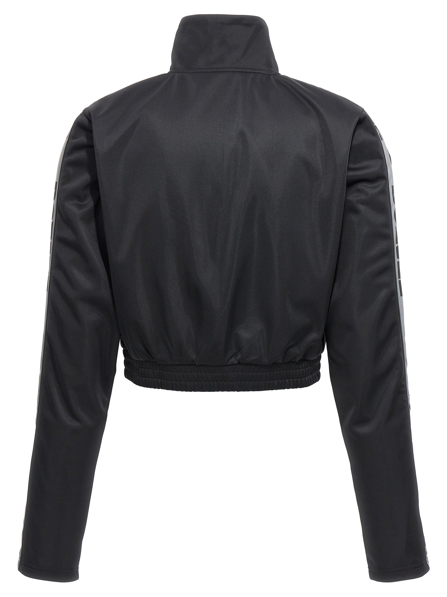 Activewear Sweatshirt by ROTATE BIRGER CHRISTENSEN for women in polyester black showcases a versatile silhouette, artfully detailed with a versatile high-collar neckline and for a versatile finish with .