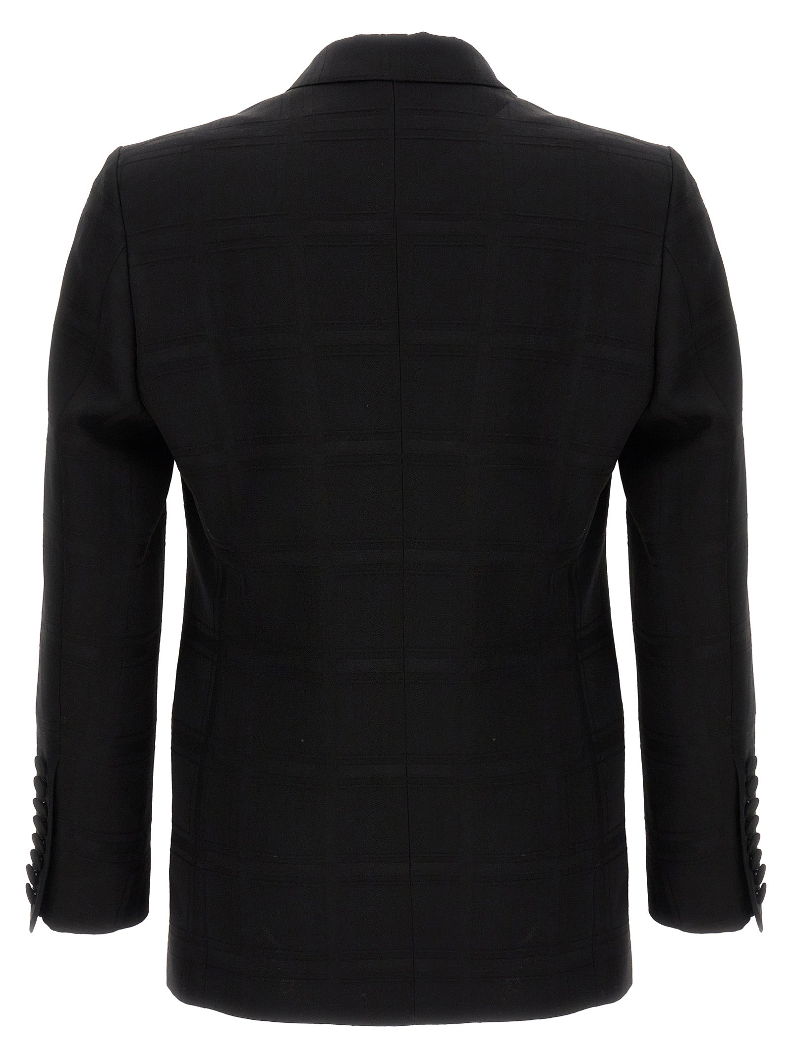 Blazer by Etro for men in virgin wool black showcases a discerning silhouette, elegantly detailed with a sophisticated and premium for a truly discerning finish.