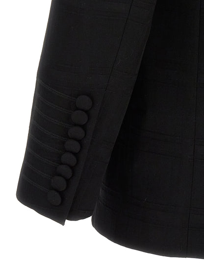 Blazer by Etro for men in virgin wool black presents a distinguished silhouette, detailed with a distinguished and distinctive for a truly sophisticated finish.