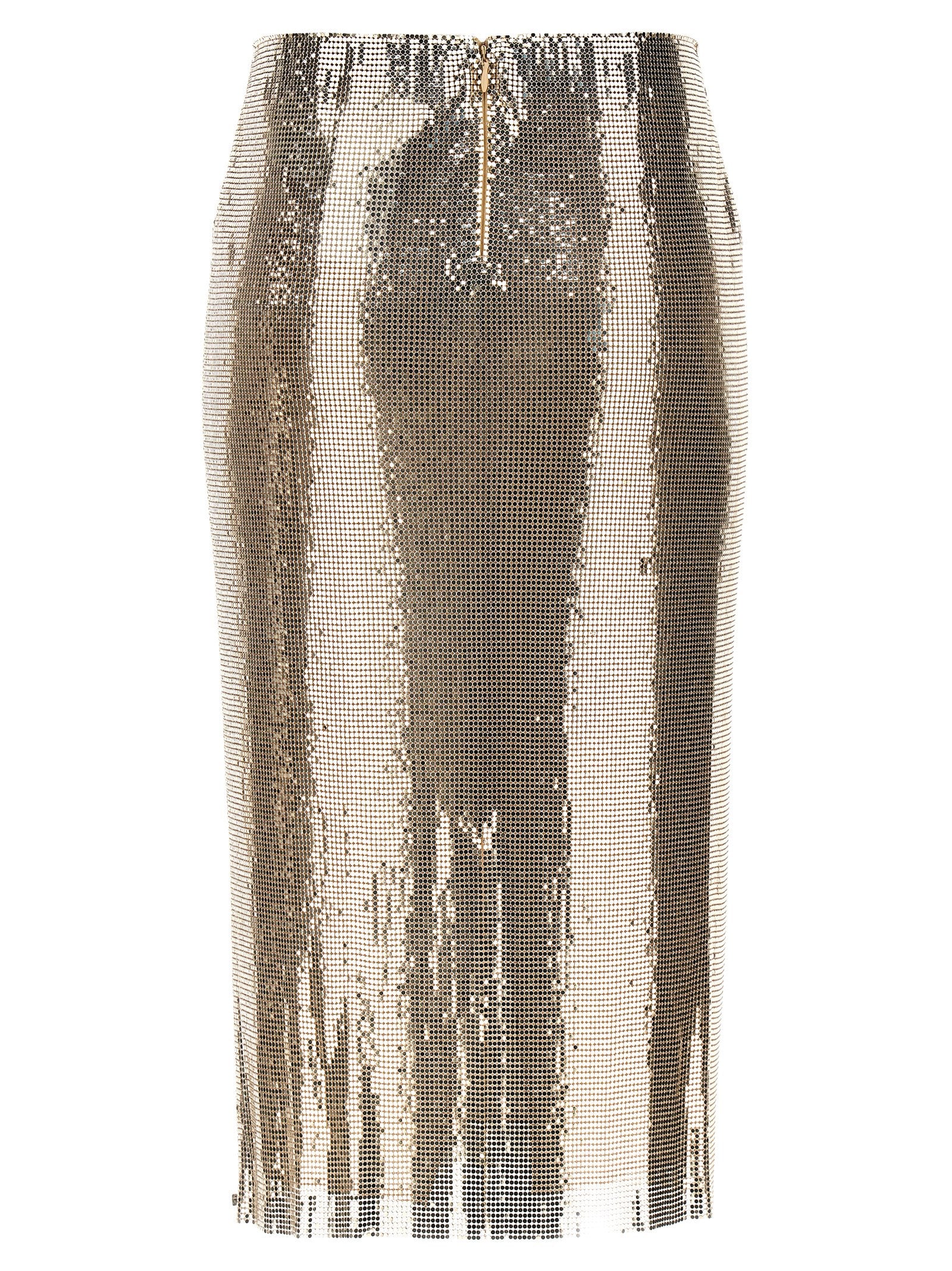 Skirt by Sportmax for women in polyester multicolor & pink showcases a dramatic silhouette, artfully capturing the essence of the Women's Polyester Midi Skirt in a dramatic midi cut for a refined look.