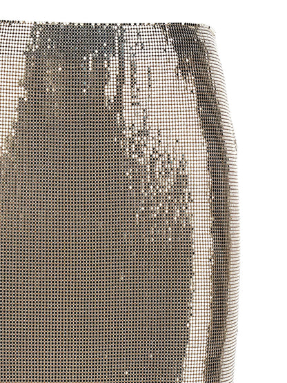 Skirt by Sportmax for women in polyester multicolor & pink features a sublime silhouette, showcasing the sublime design of the Women's Polyester Midi Skirt in a sophisticated midi.