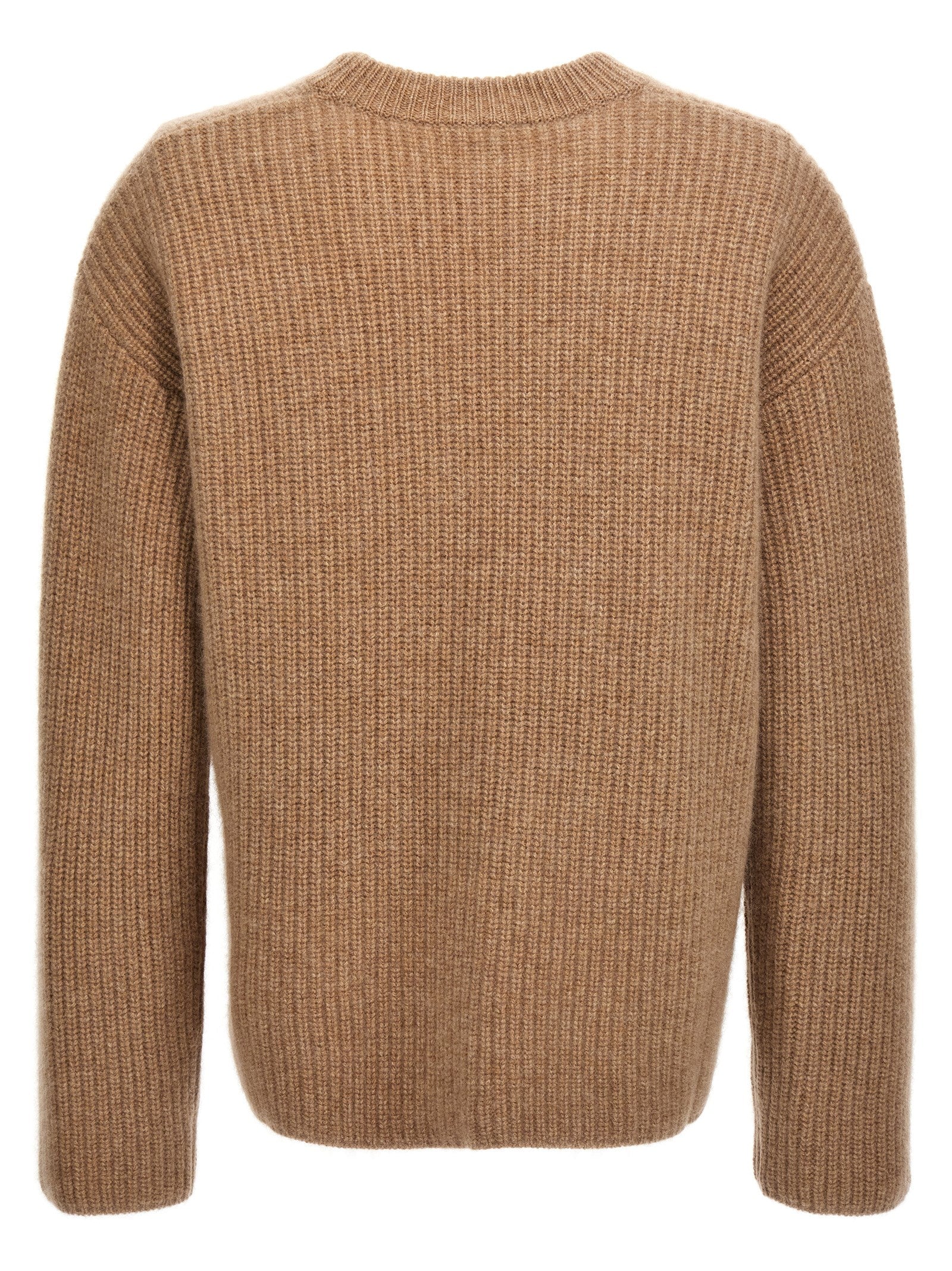 Cardigan by P.A.R.O.S.H. for women in cashmere beige showcases a luxurious silhouette, meticulously detailed with a sophisticated and for a refined finish.