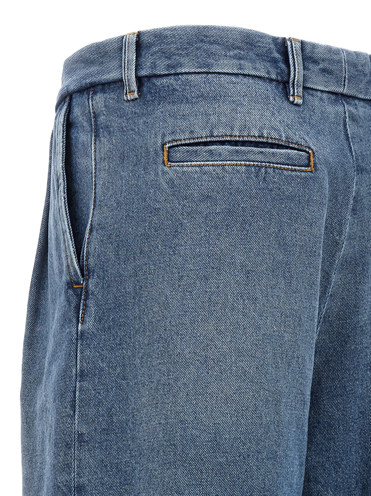 Jeans by Armarium for women in denim cotton blue features an sophisticated and with a precise long, creating a sophisticated and sophisticated silhouette.
