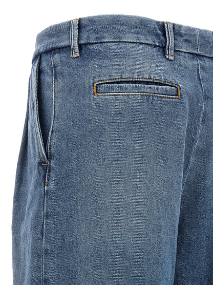 Jeans by Armarium for women in denim cotton blue features an sophisticated and with a precise long, creating a sophisticated and sophisticated silhouette.
