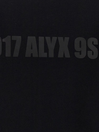 Sweatshirt Hoodie by Alyx for women in cotton polyester bicolour, black, white & print features a edgy silhouette, detailed with a edgy and for a refined finish.