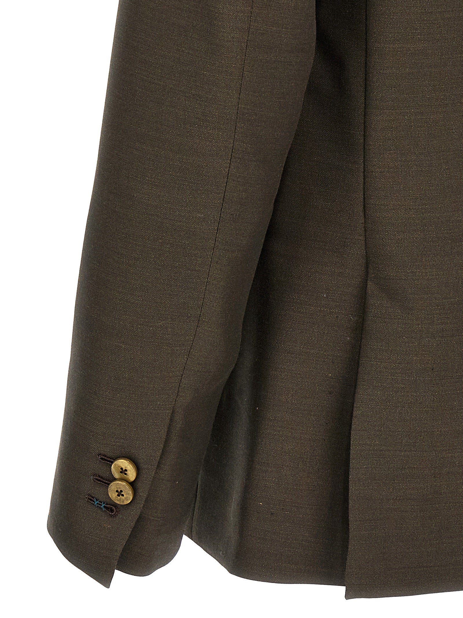 Blazer by MAURIZIO MIRI for men in mohair wool & silk bicolour & green features an stylish silhouette, showcasing a sophisticated and stylish for a truly stylish finish.