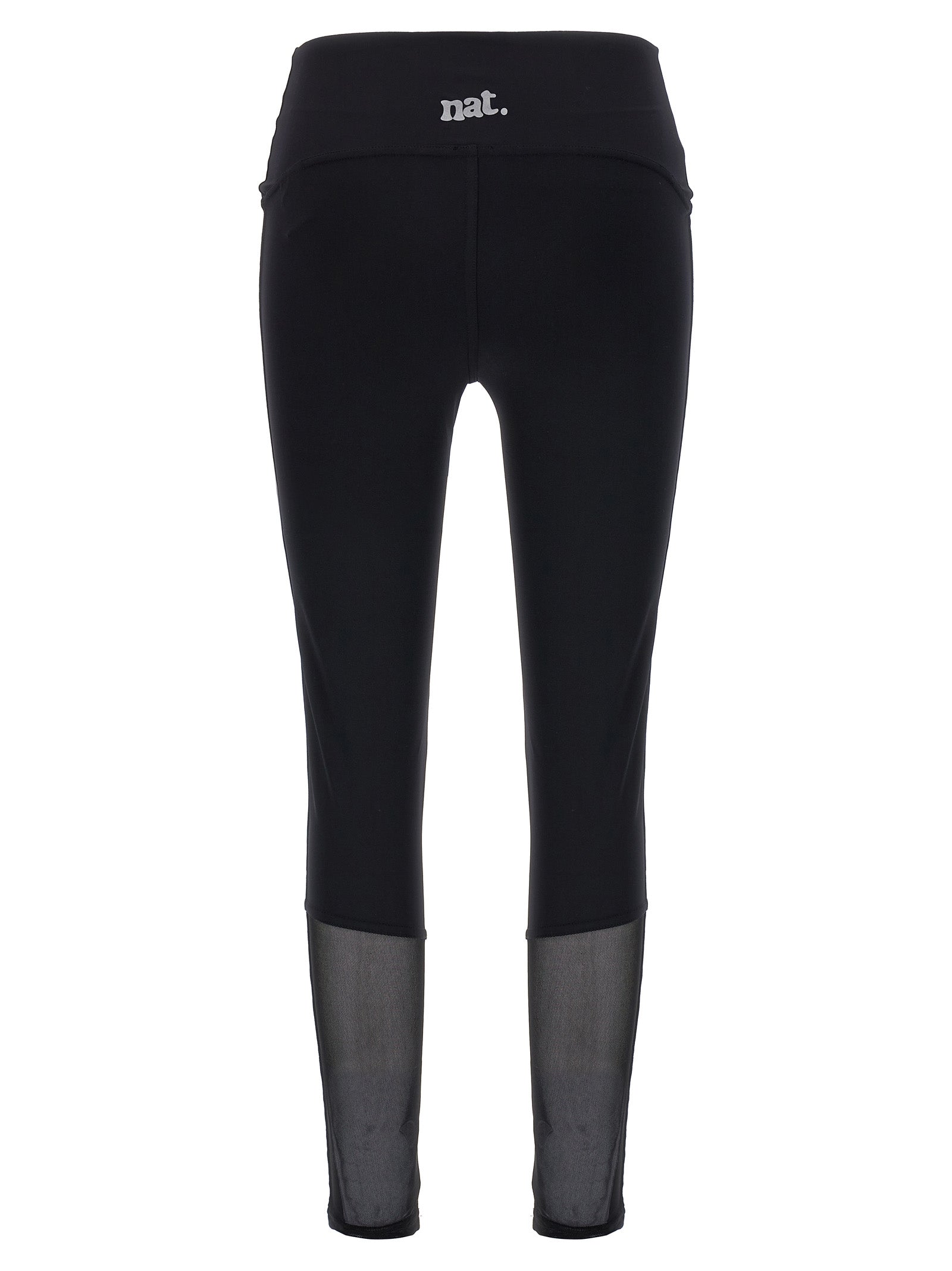 Activewear Leggings by NOT AFTER TEN for women in stretch polyamide black & print features an dynamic leggings with long and , showcasing functional .