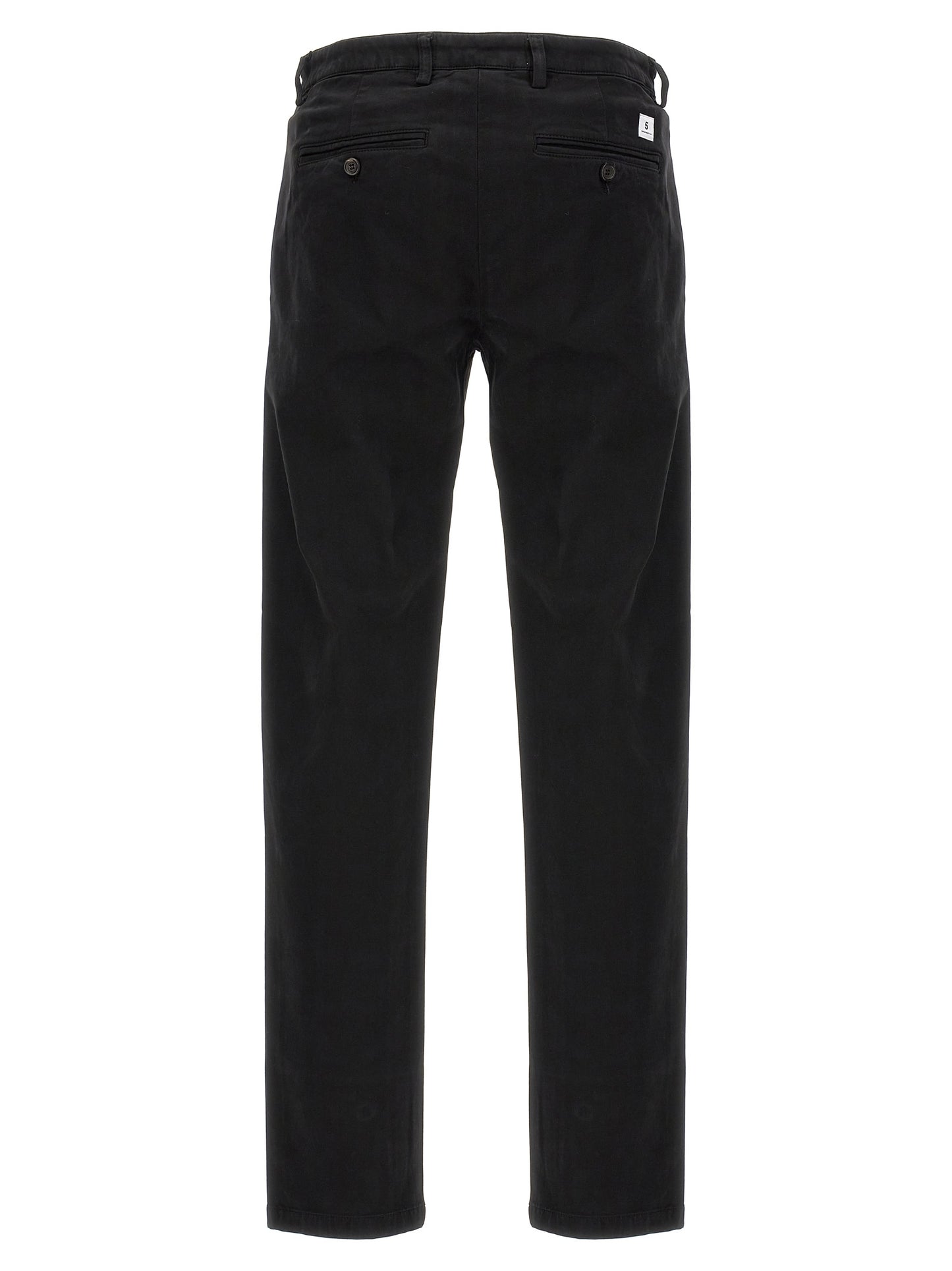 Casual Pants by Department 5 for men in stretch modal cotton black features a polished silhouette with a polished , reaching a polished long and finished with a polished .