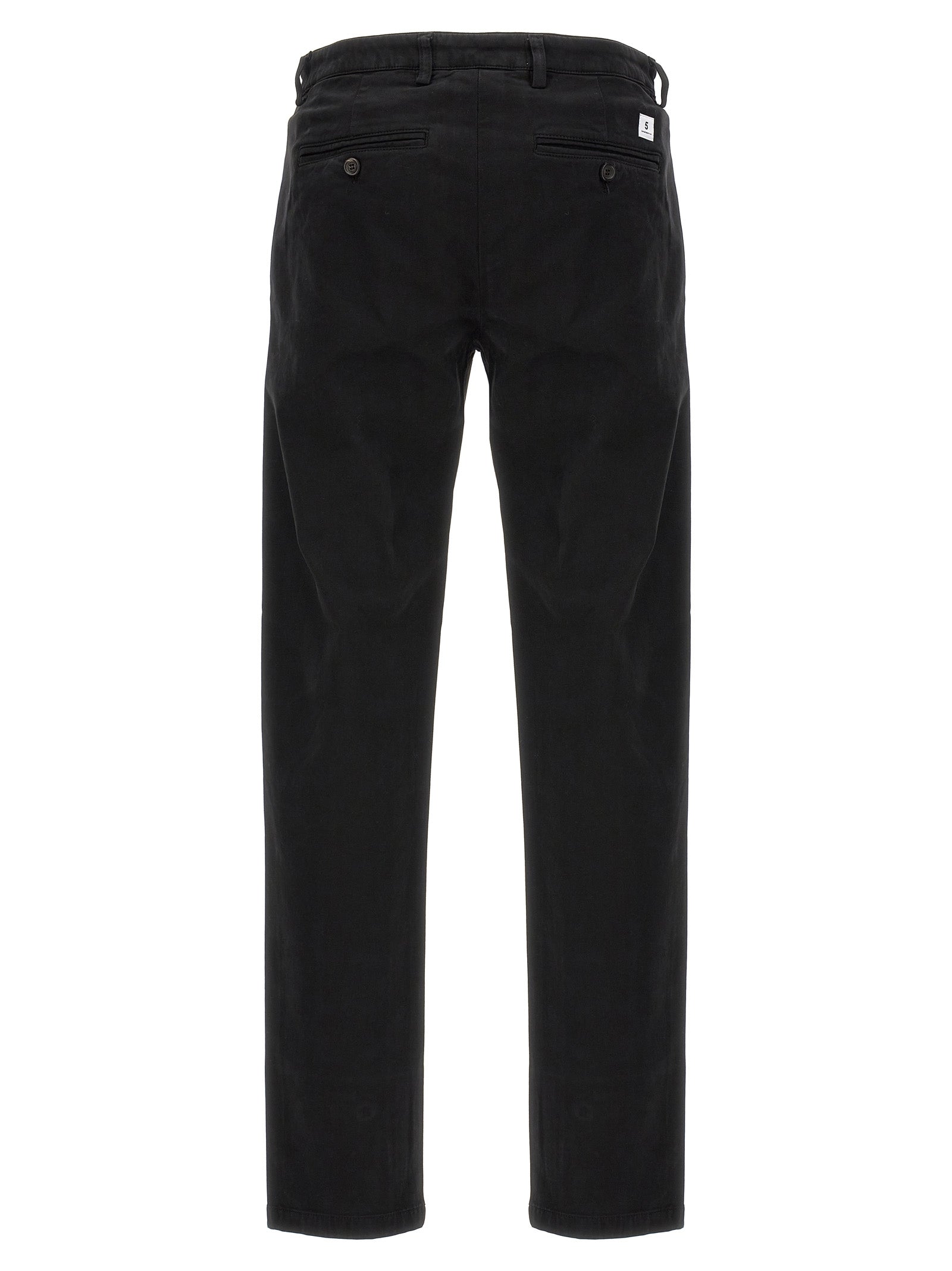 Casual Pants by Department 5 for men in stretch modal cotton black features a polished silhouette with a polished , reaching a polished long and finished with a polished .