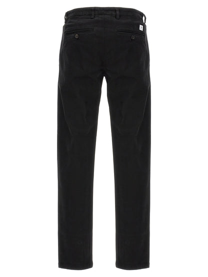 Casual Pants by Department 5 for men in stretch modal cotton black features a polished silhouette with a polished , reaching a polished long and finished with a polished .