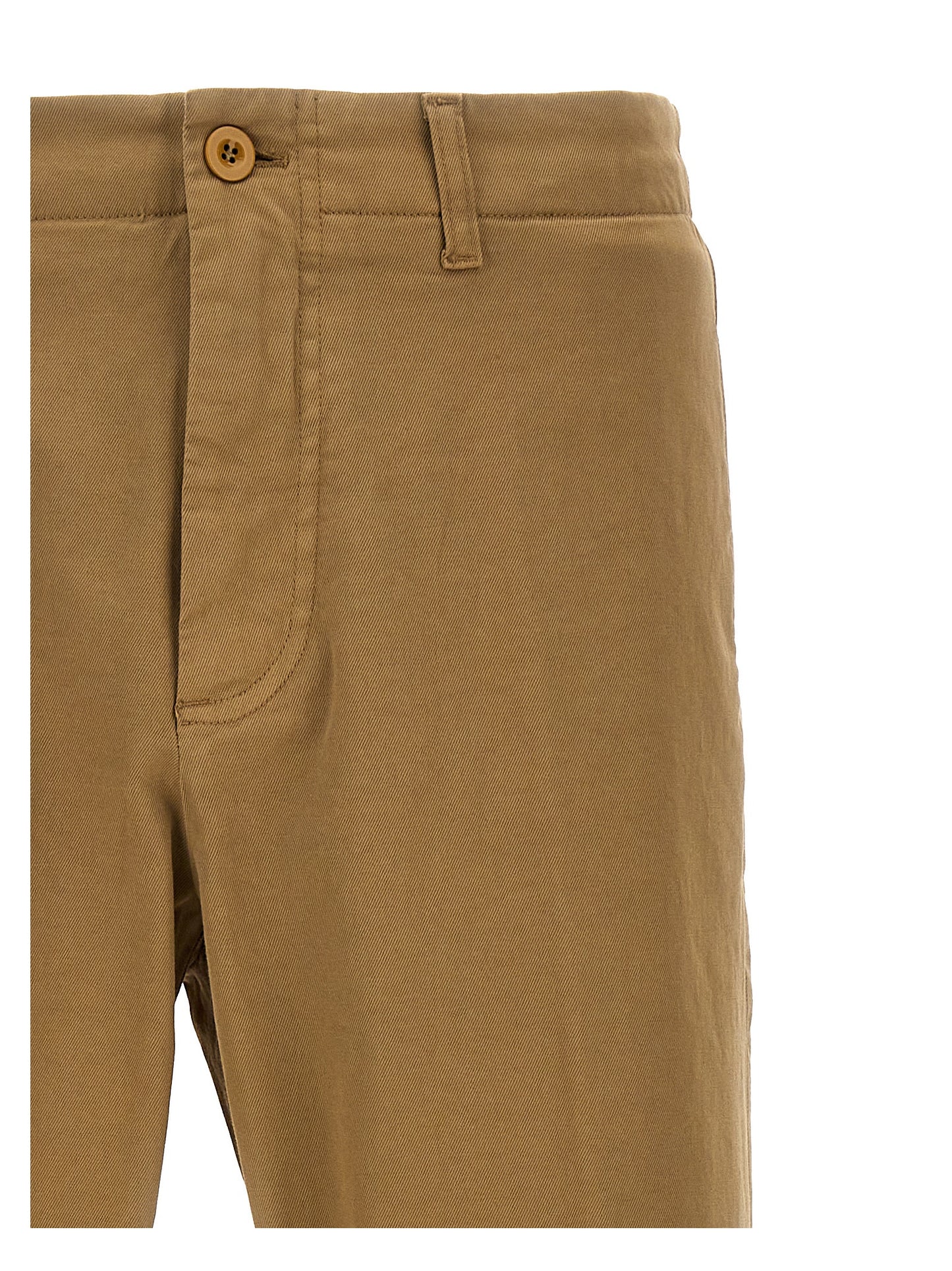 Casual Pants by Department 5 for men in cotton & rubber beige features a refined silhouette with a refined , defined by a and a refined long for a refined finish.