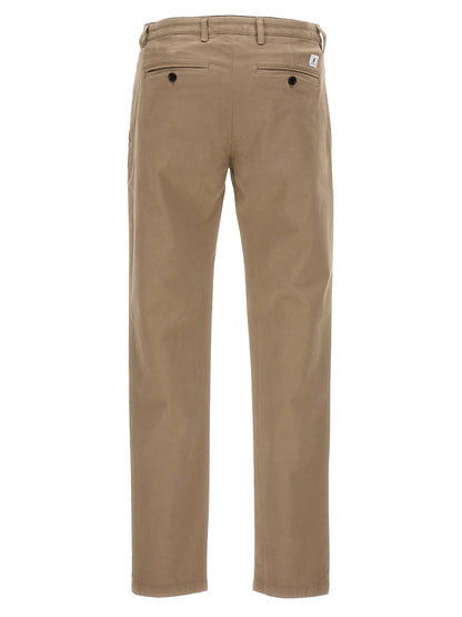 Casual Pants by Department 5 for men in stretch modal cotton beige features an sophisticated and with a precise long, creating a sophisticated and sophisticated silhouette.