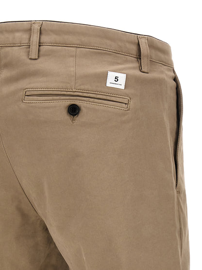 Casual Pants by Department 5 for men in stretch modal cotton beige presents a refined pantology silhouette, artfully defined by a refined pantology , long, and a sophisticated .
