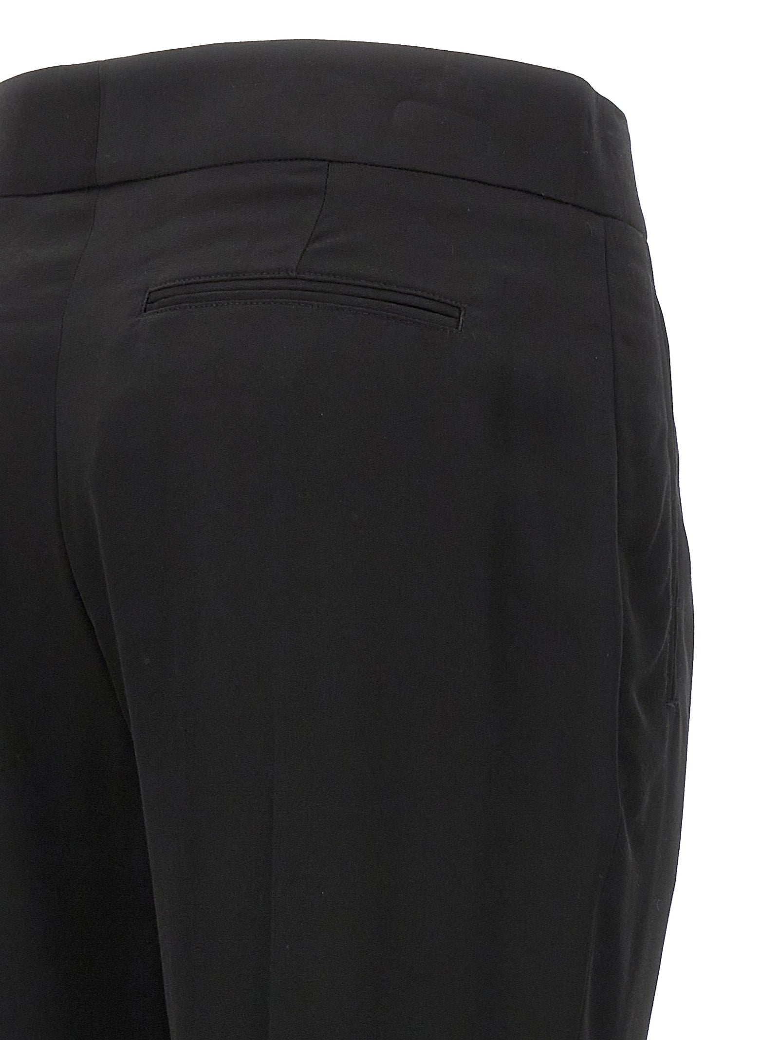 Trousers by Tom Ford for women in viscose black & gold features a artisanal silhouette, showcasing a sophisticated with a long and for a artisanal finish.