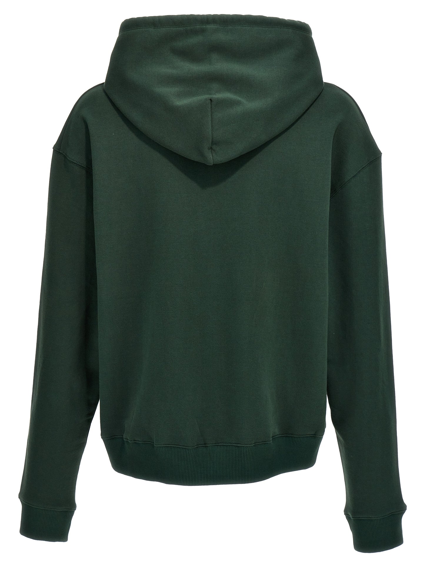 Sweatshirt Hoodie by IH NOM UH NIT for men in cotton & rubber bicolour, green & print showcases a city-ready silhouette, artfully detailed with a signature hooded neckline and for a city-ready finish.