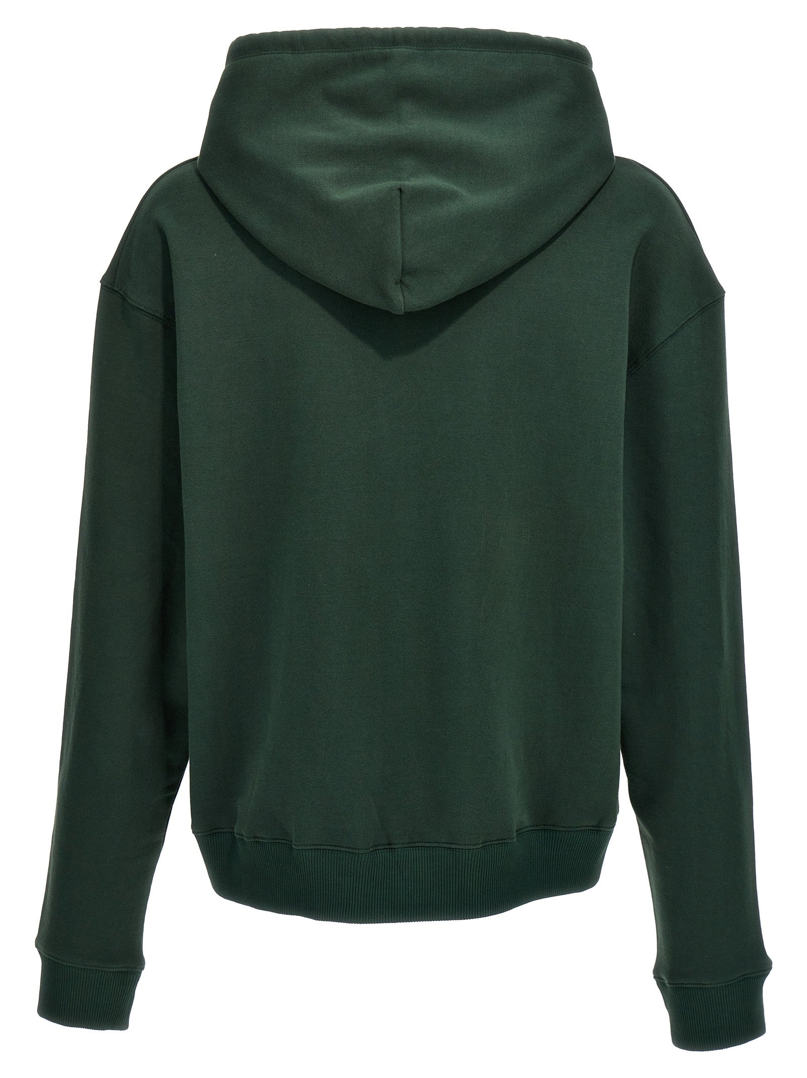 Sweatshirt Hoodie by IH NOM UH NIT for men in cotton & rubber bicolour, green & print showcases a city-ready silhouette, artfully detailed with a signature hooded neckline and for a city-ready finish.