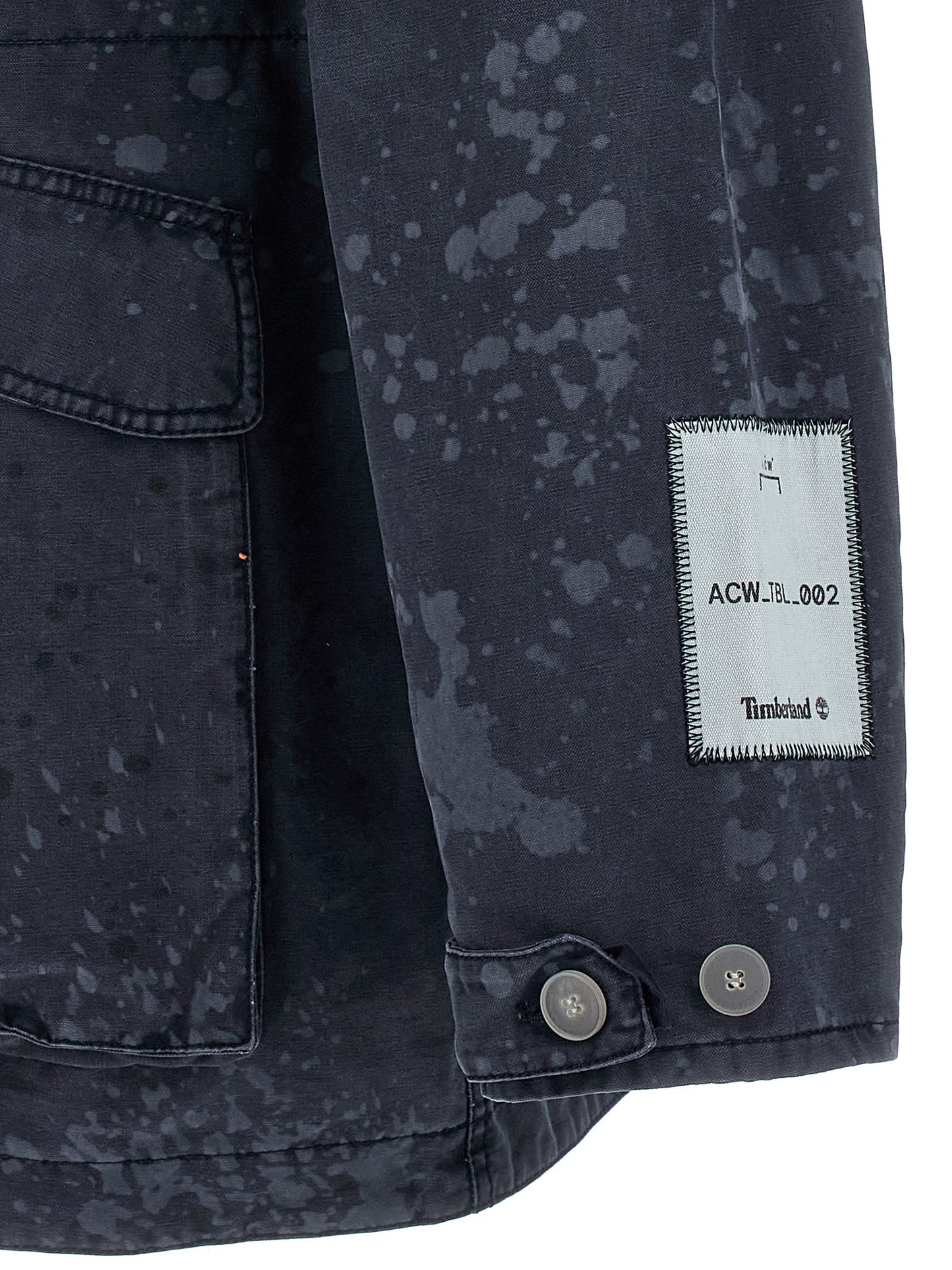 Overcoat by A-COLD-WALL* for men in cotton blue features a contemporary silhouette showcasing a contemporary and refined pockets for a sophisticated finish.