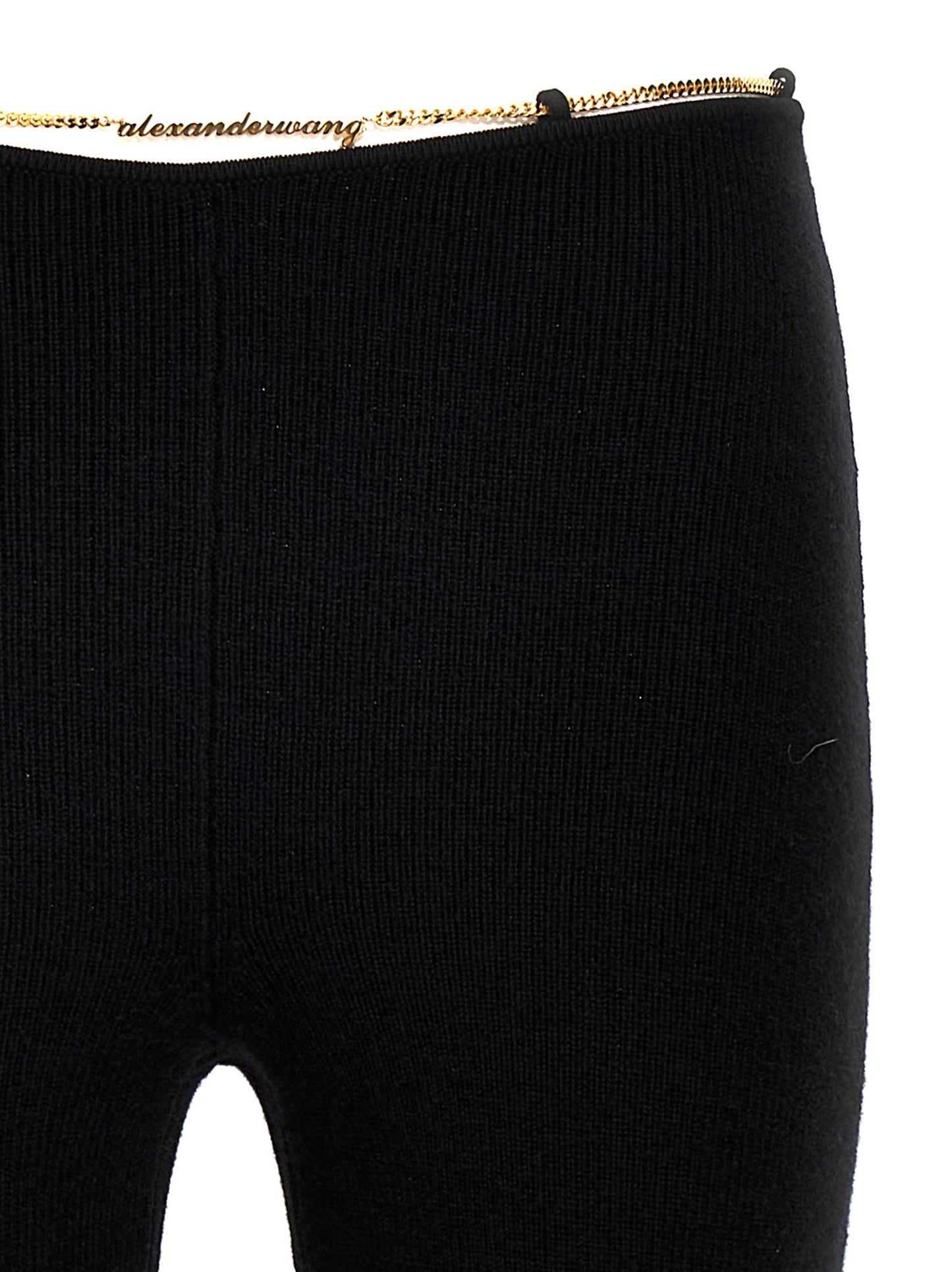 Casual Pants by Alexander Wang for women in polyamide & wool black & gold features an sophisticated and with a precise long, creating a sophisticated and sophisticated silhouette.