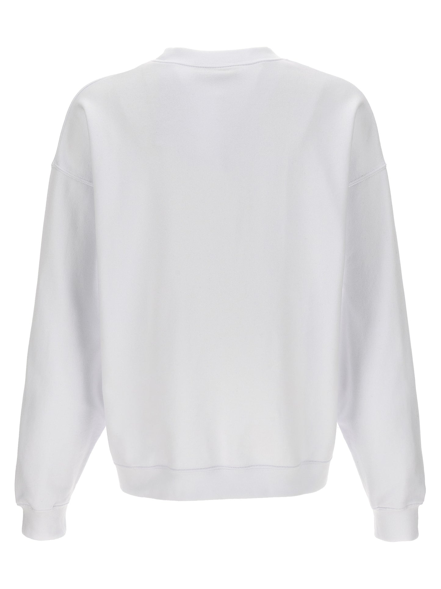 Sweatshirt by Dsquared² for men in cotton white & print features a unrivaled silhouette with a refined crew neckline and unrivaled detailing for a sophisticated look.