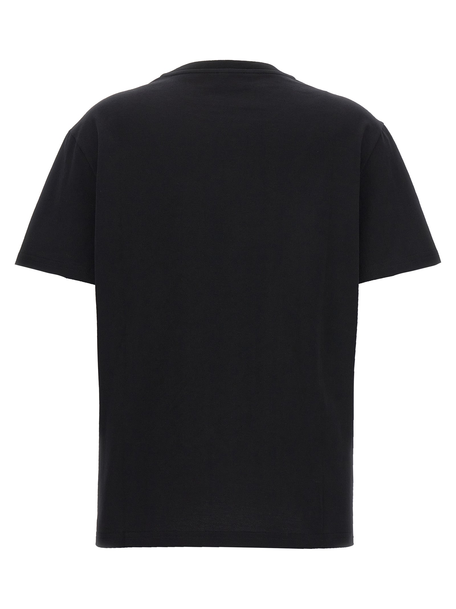 T-Shirt by Etro for women in cotton black showcases a unassuming silhouette, artfully detailed with a refined crew neckline and unassuming for a sophisticated, contemporary look.