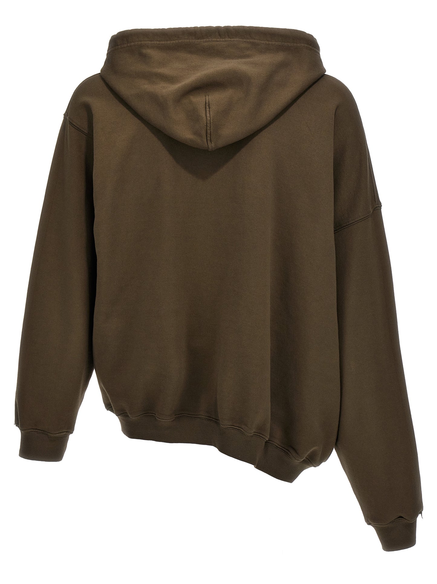 Sweatshirt Hoodie by Magliano for men in cotton brown showcases a city-ready silhouette, artfully detailed with a signature hooded neckline and for a city-ready finish.
