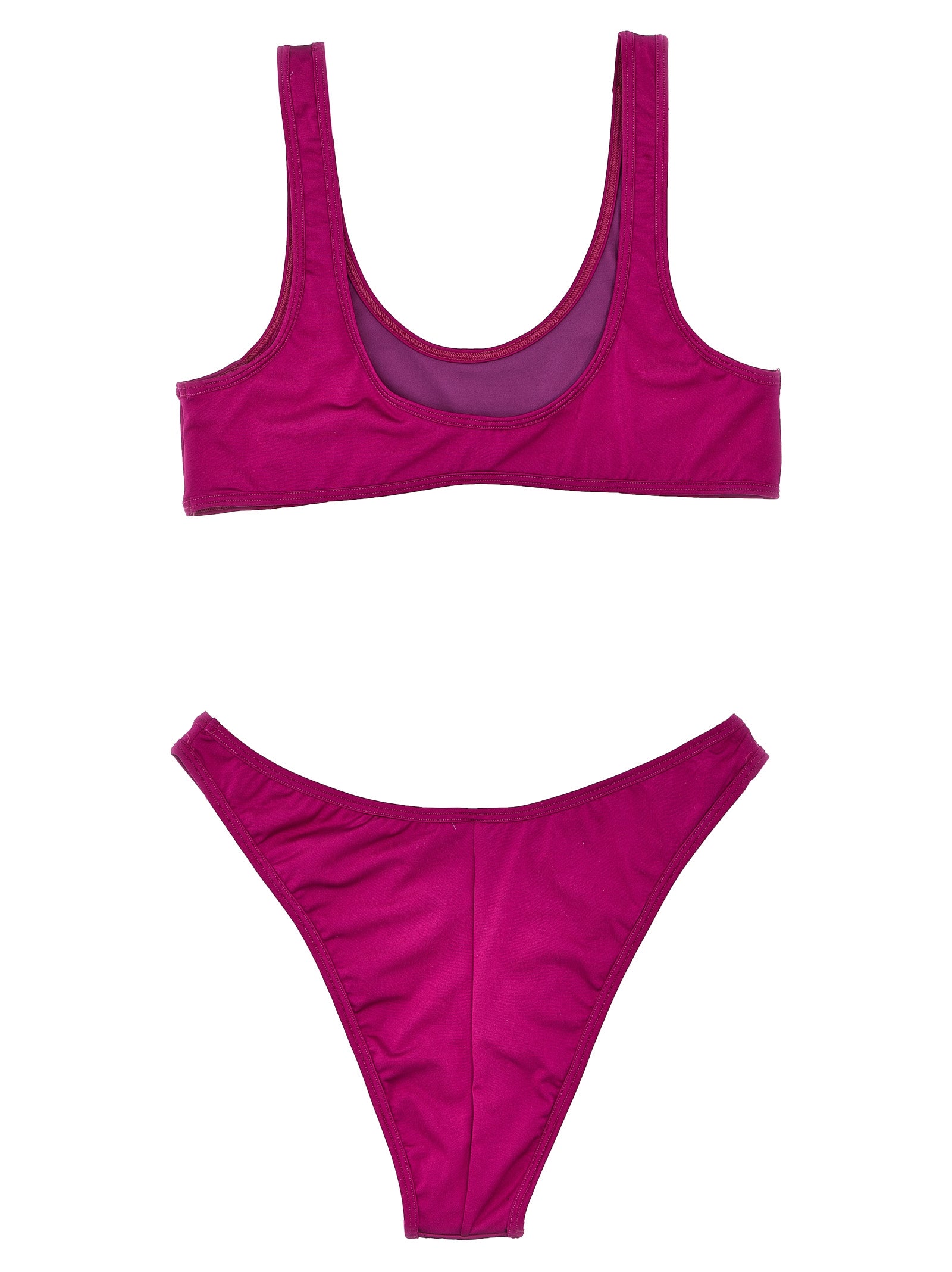 Bikini by REINA OLGA for women in stretch polyamide purple features an riviera chic silhouette that beautifully encapsulates the signature aesthetic of the Women's Stretch Polyamide Bikini.